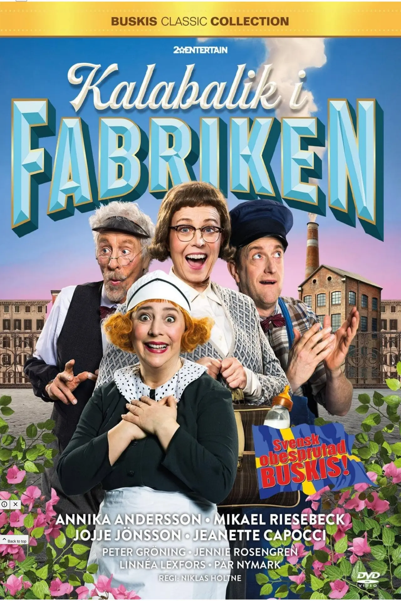 Постер до фільму "Kalabalik i Fabriken"