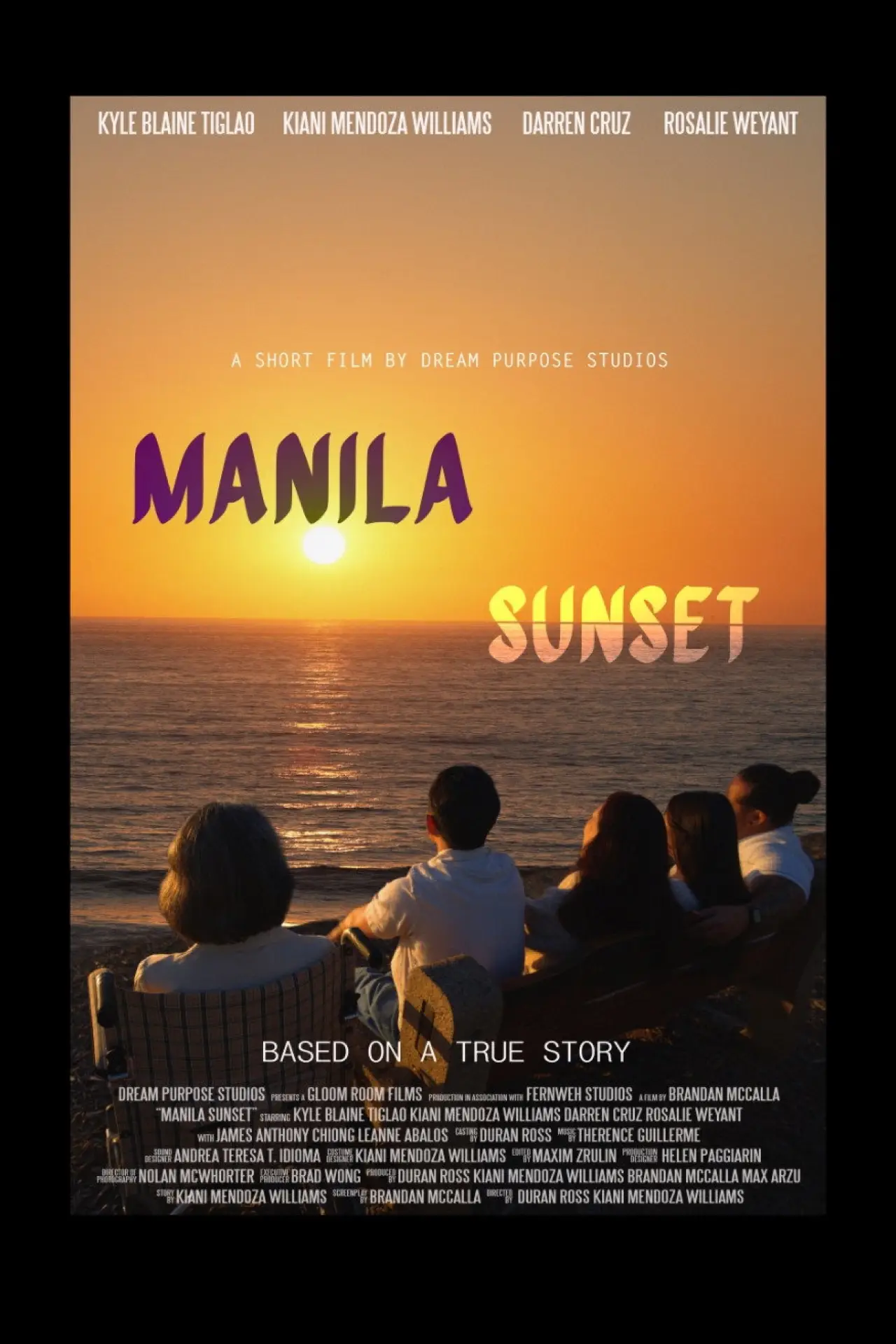 Постер до фільму "Manila Sunset"