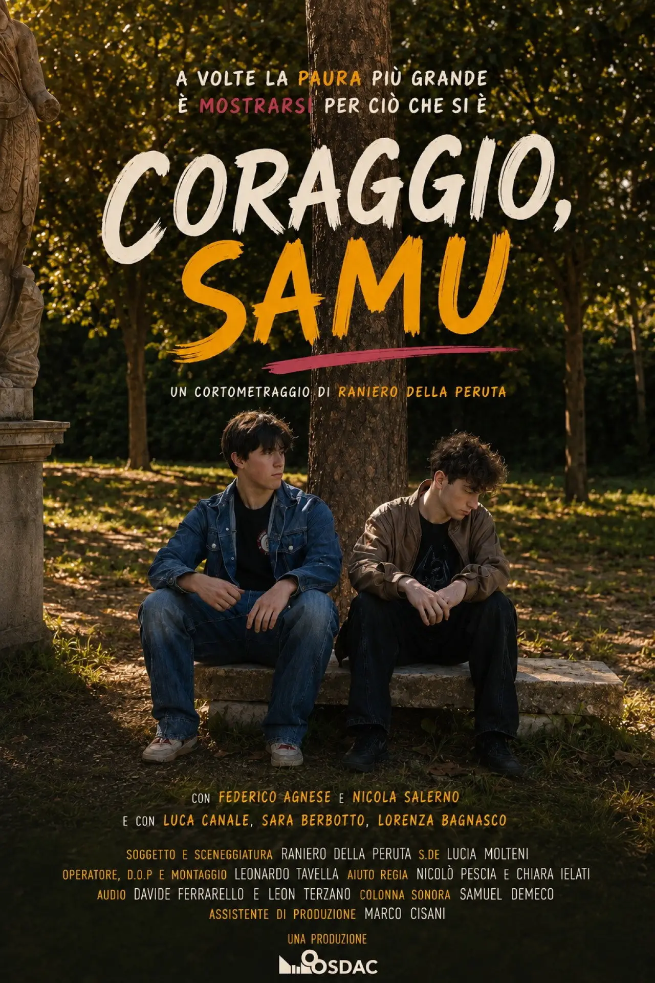 Постер до фільму "Coraggio, Samu"