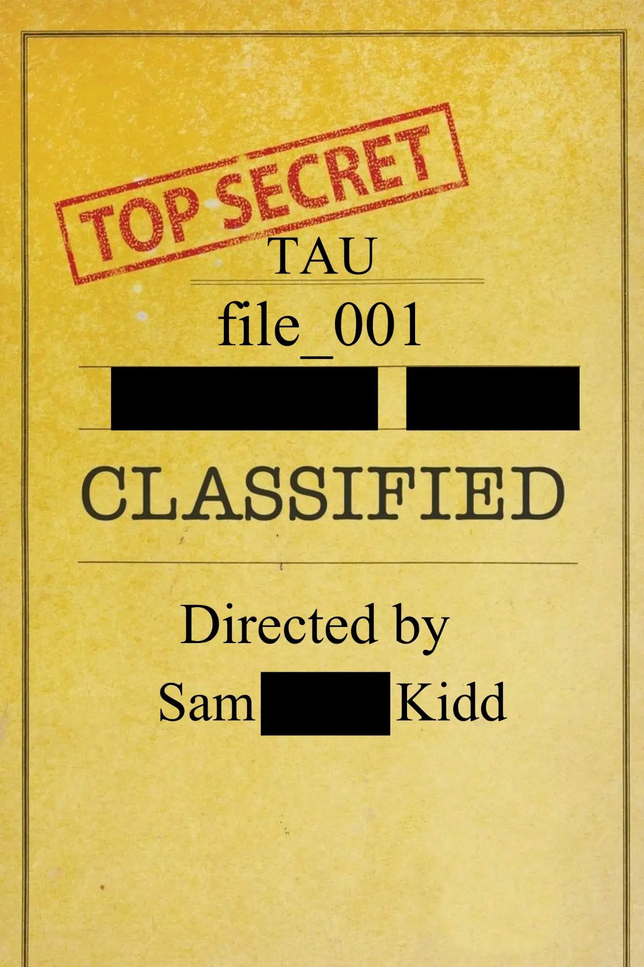 Постер до фільму "TAU file_001"