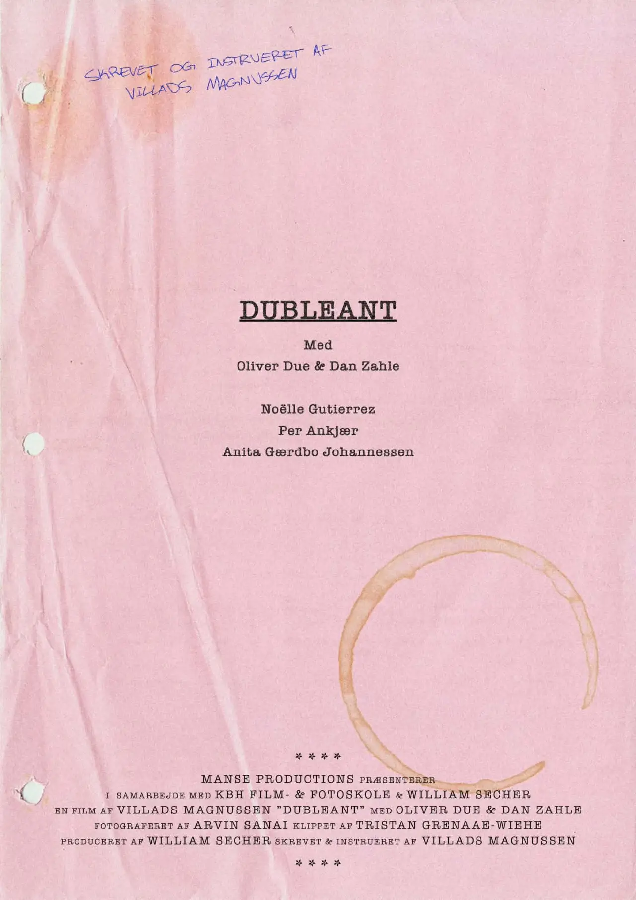 Постер до фільму "Dubleant"