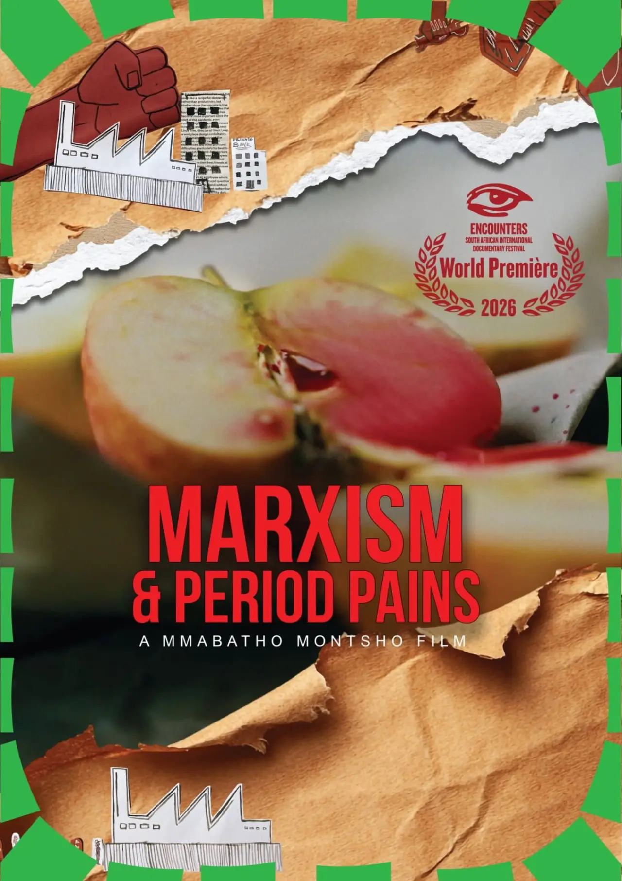 Постер до фільму "Marxism & Period Pains"