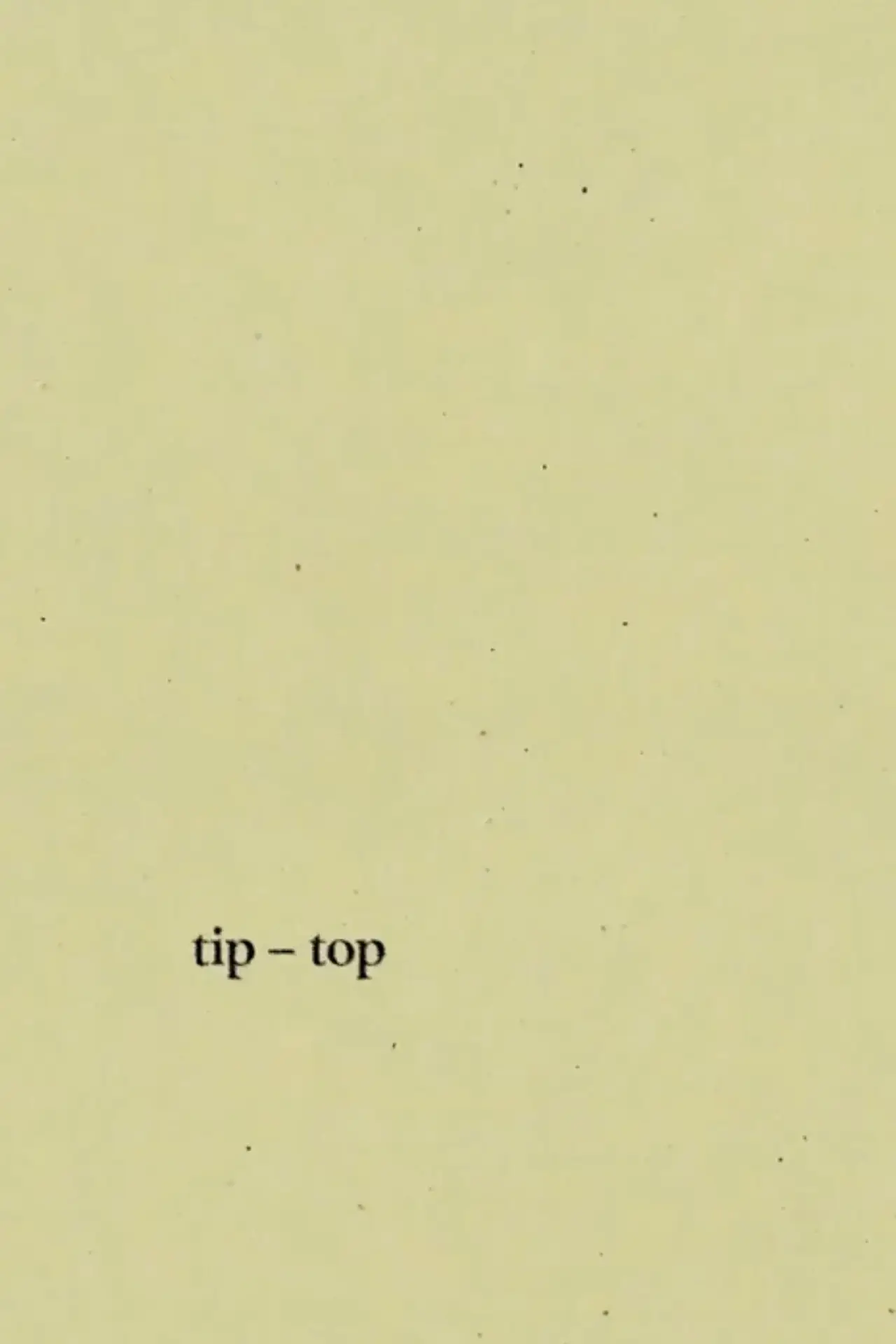 Постер до фільму "Tip-top"