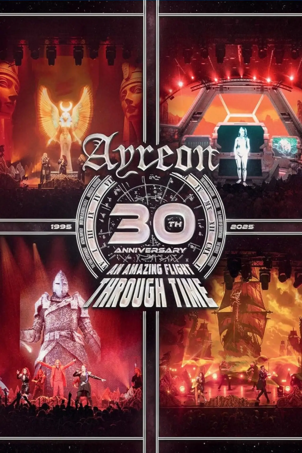 Постер до фільму "Ayreon: 30th Anniversary - An Amazing Flight Through Time"