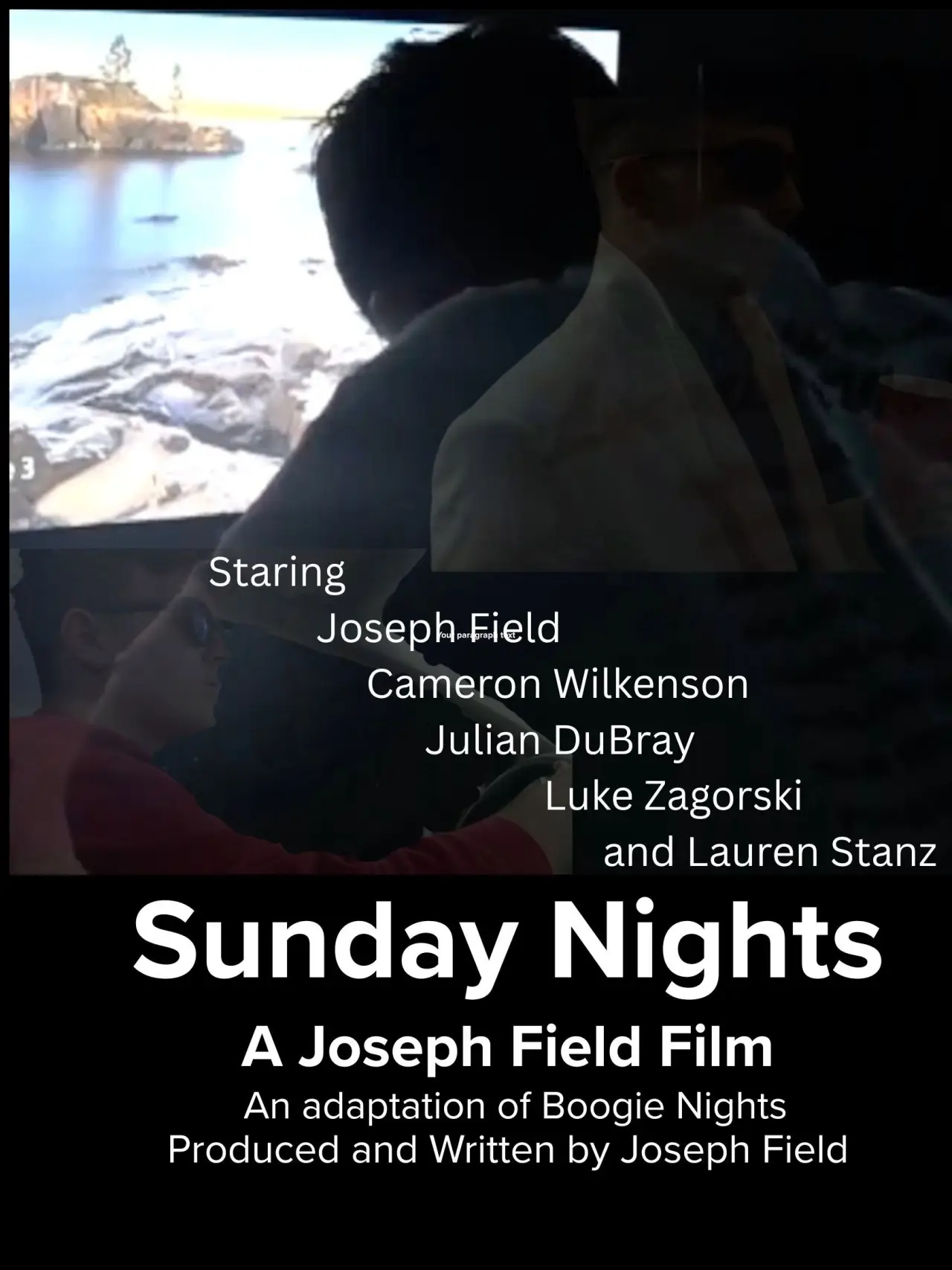 Постер до фільму "Sunday Nights"