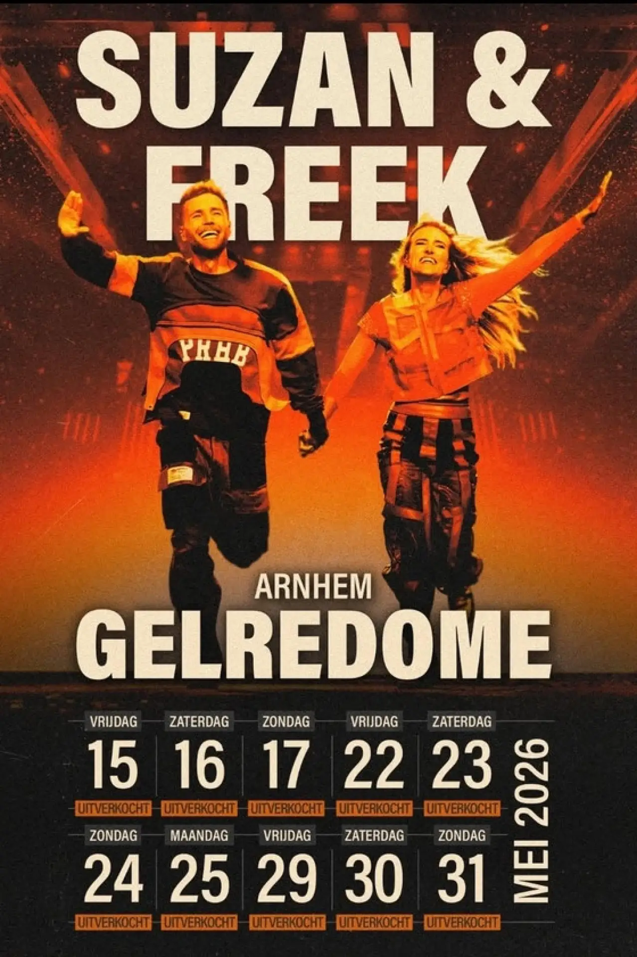 Постер до фільму "Suzan & Freek Live in Gelredome"