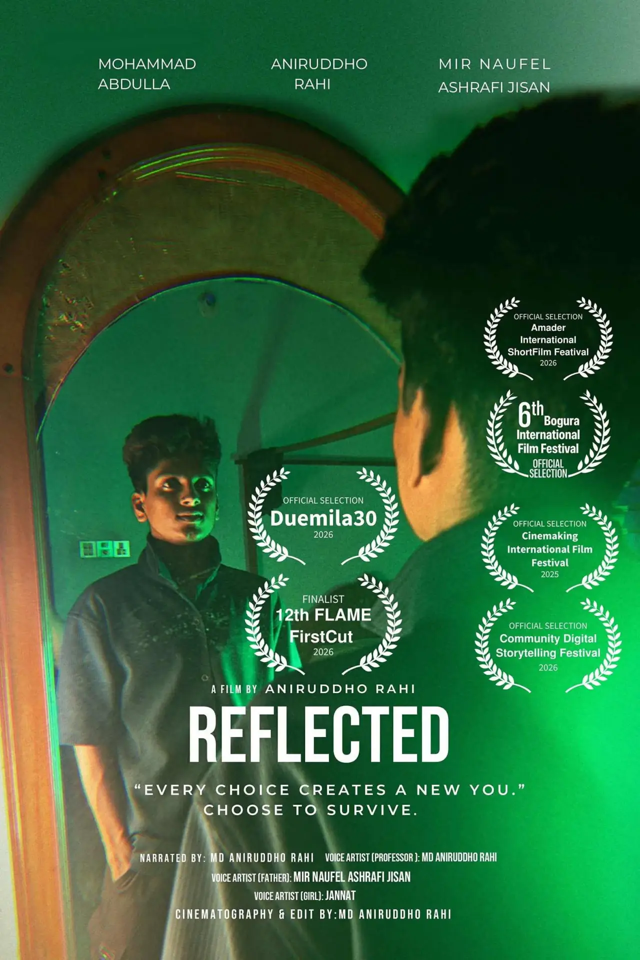 Постер до фільму "Reflected"