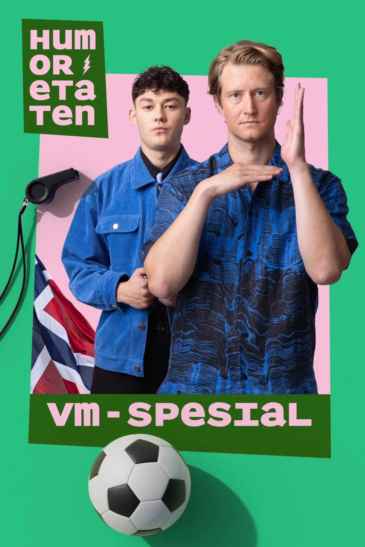 Постер до фільму "Humoretaten VM-Spesial"