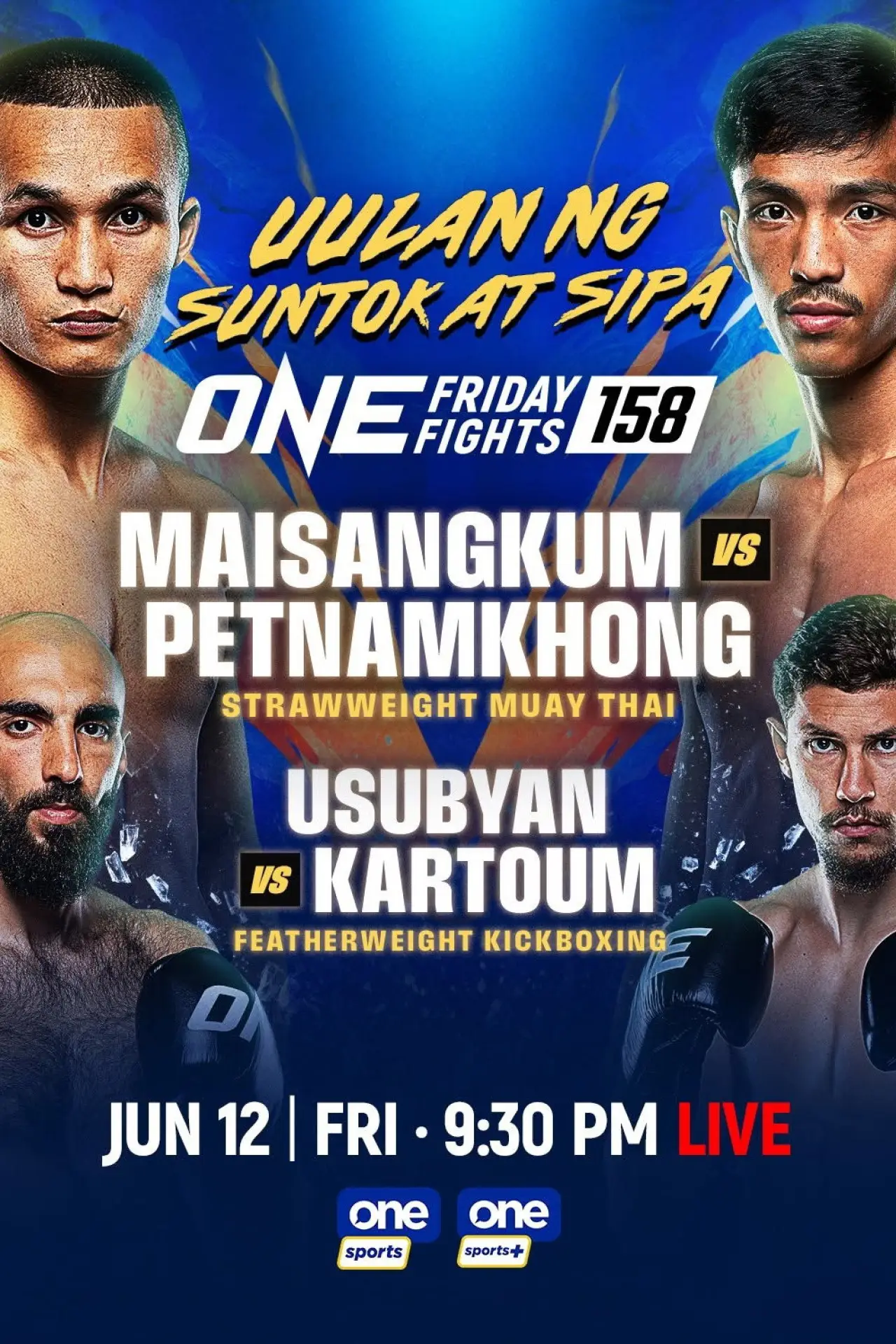 Постер до фільму "ONE Friday Fights 158: Maisangkum vs. Petnamkhong"