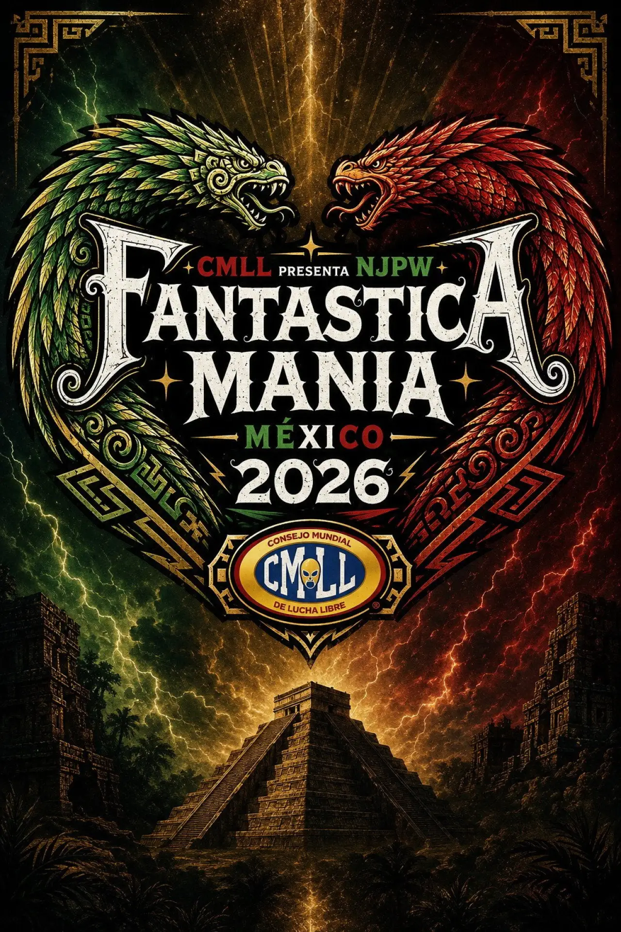 Постер до фільму "CMLL Presenta NJPW Fantastica Mania Mexico 2026"