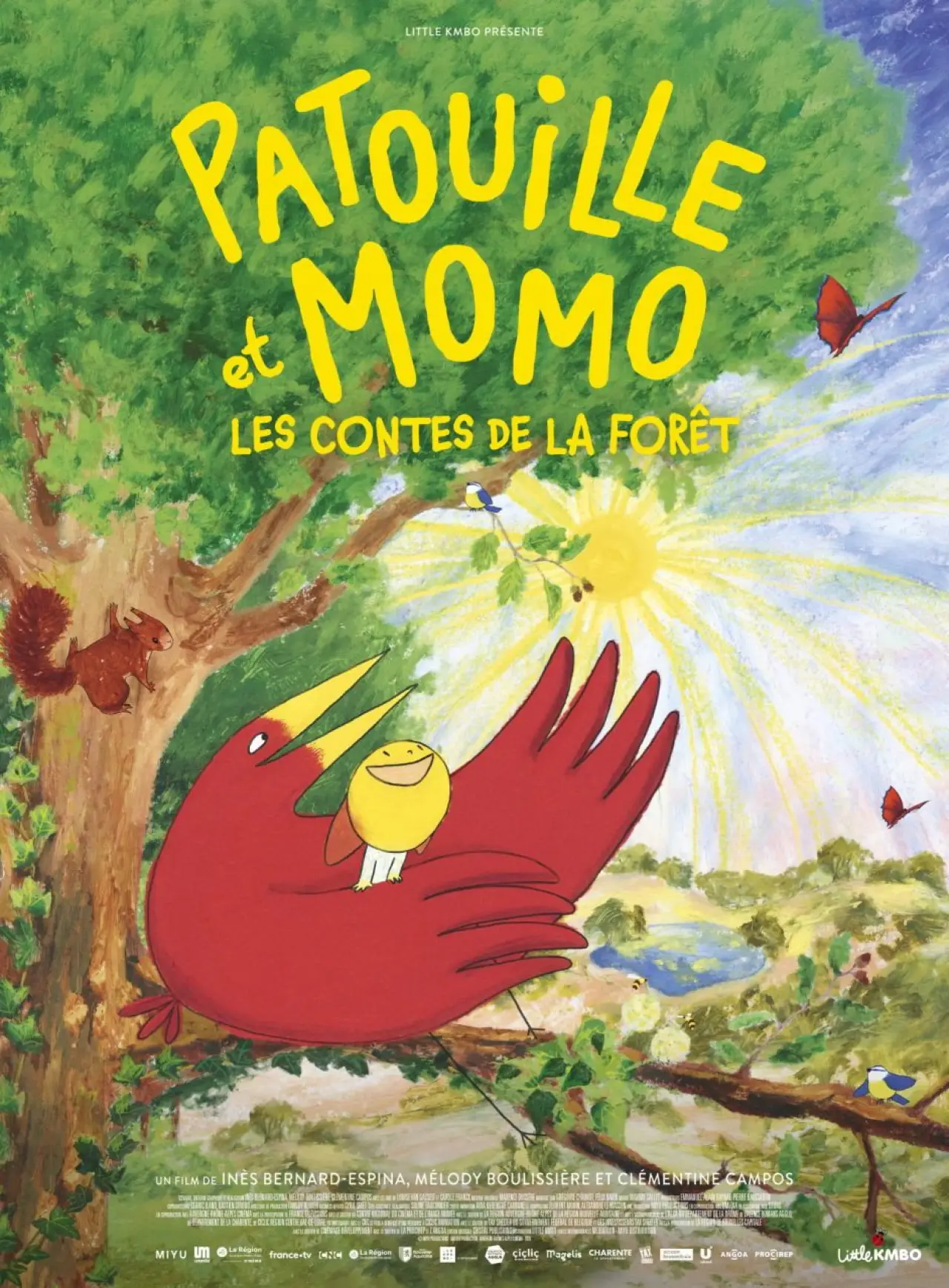Постер до фільму "Patouille et Momo, les contes de la forêts"