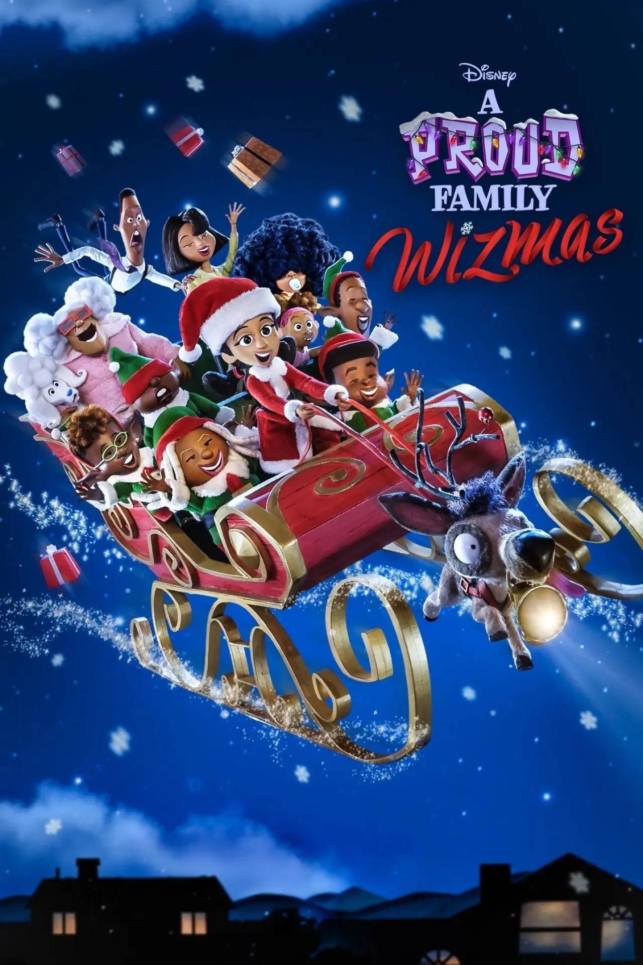 Постер до фільму "A Proud Family Wizmas"