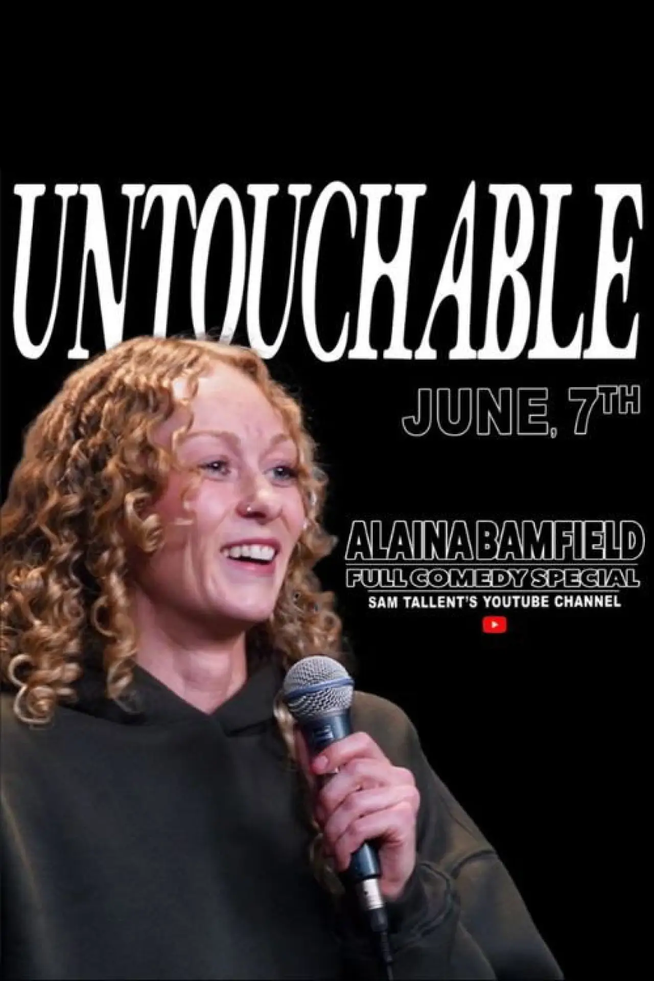 Постер до фільму "Alaina Bamfield: Untouchable"