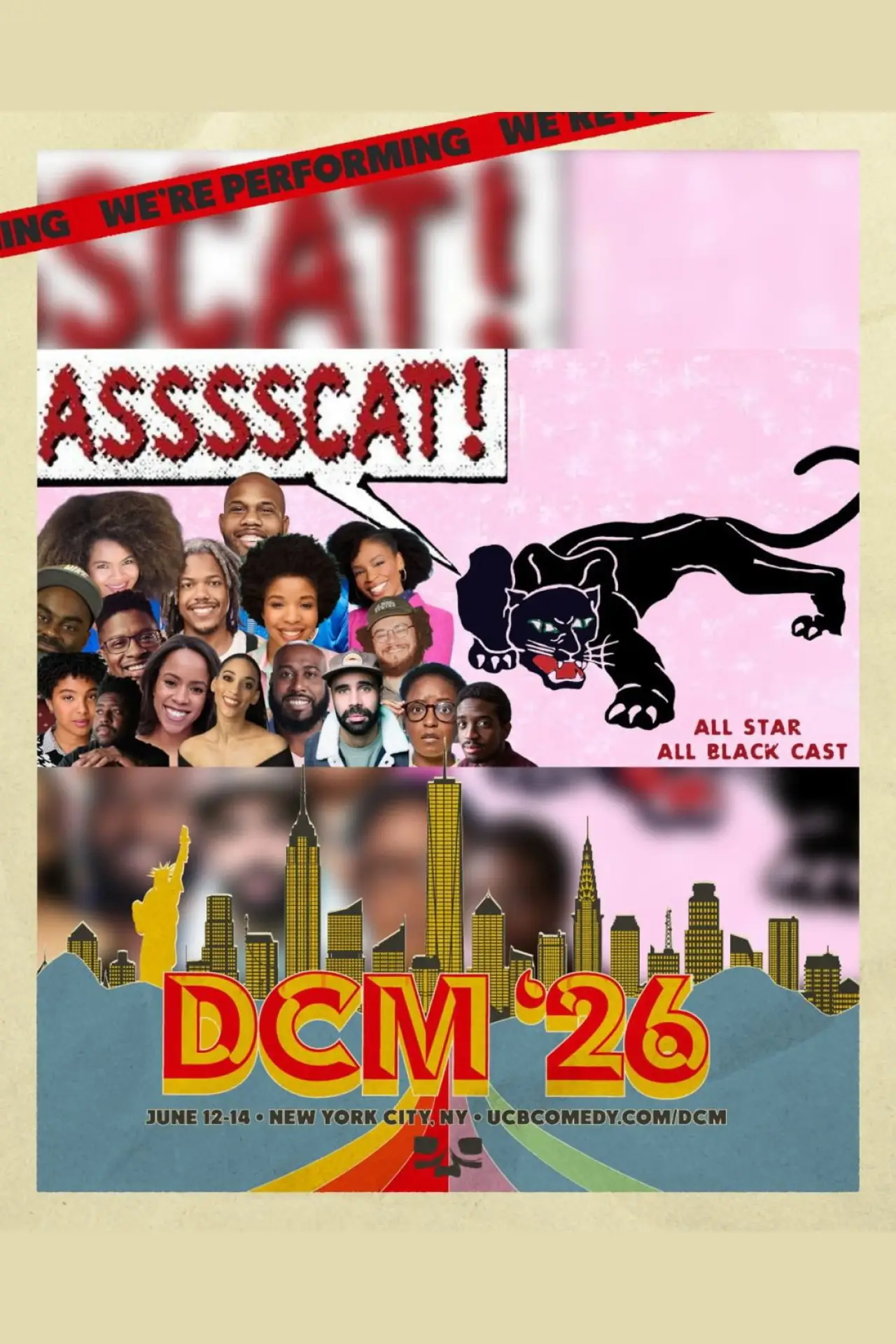 Постер до фільму "Black ASSSSCAT!: DCM 