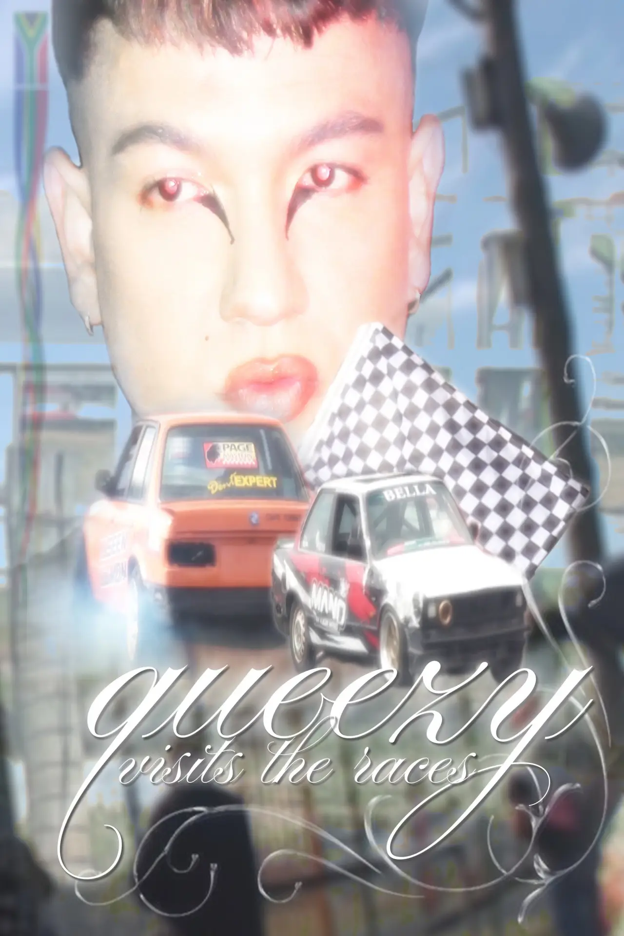Постер до фільму "Queezy visits the Races"