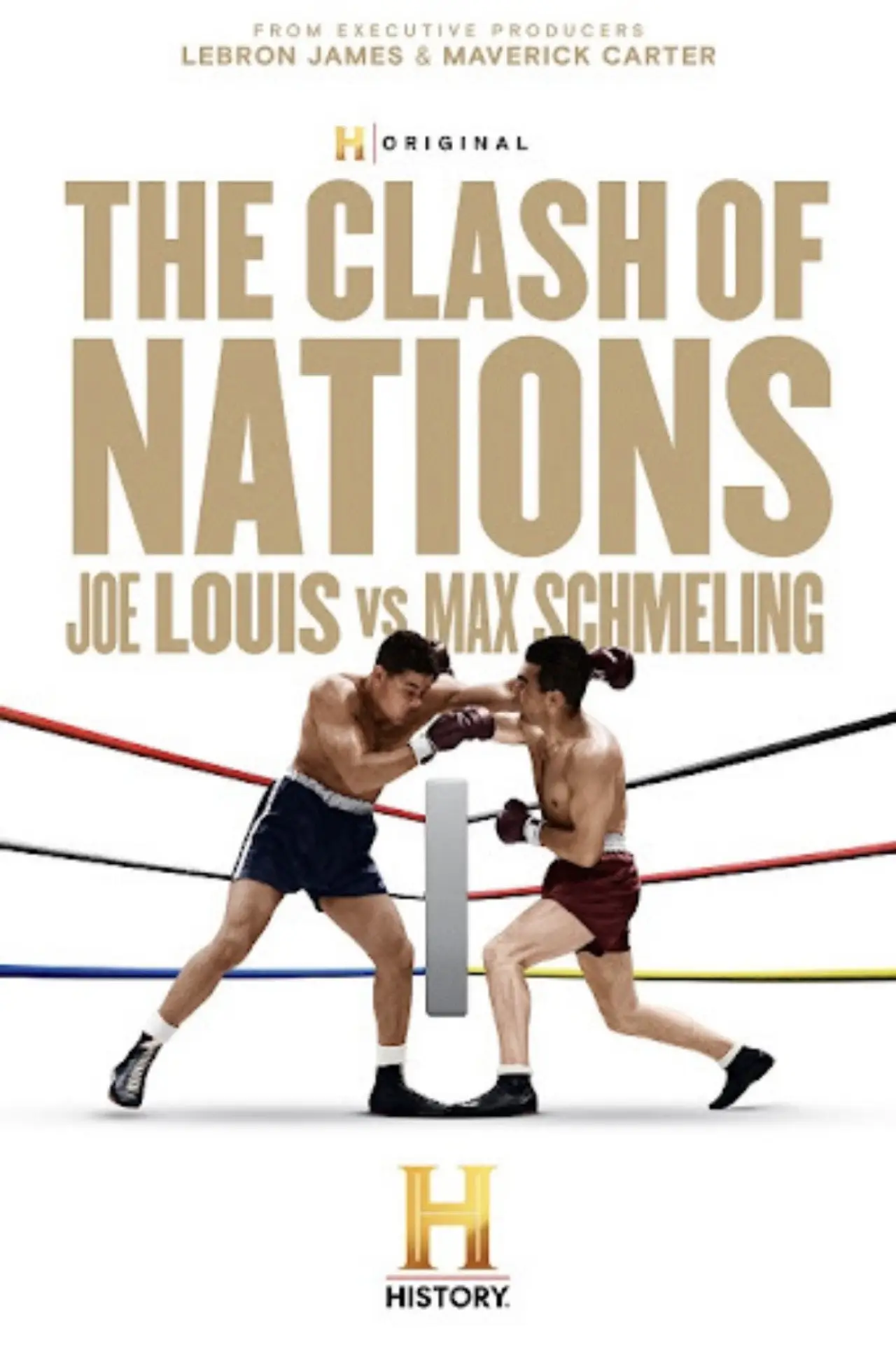 Постер до фільму "The Clash of Nations: Joe Louis vs. Max Schmeling"