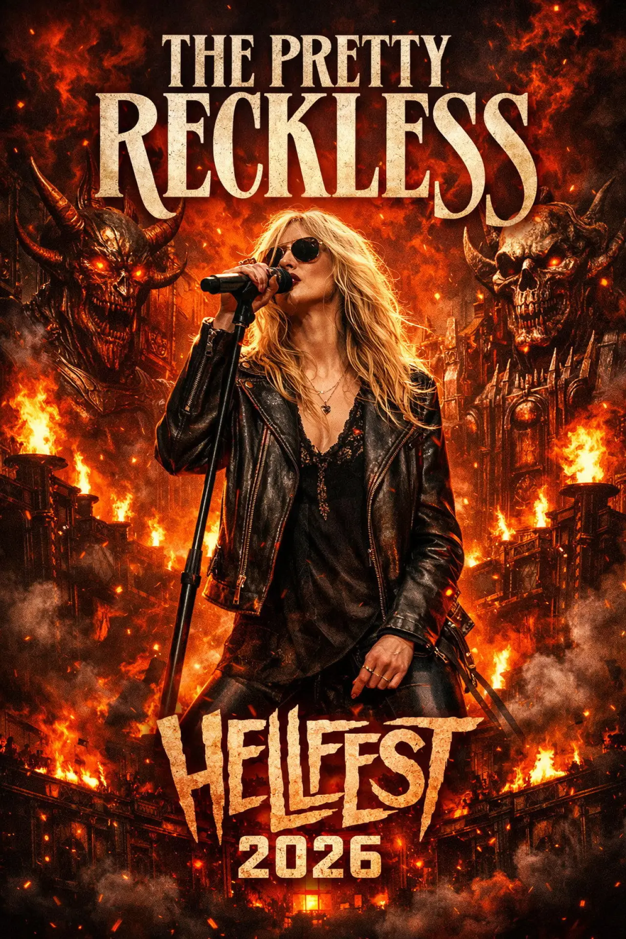 Постер до фільму "The Pretty Reckless - Hellfest 2026"