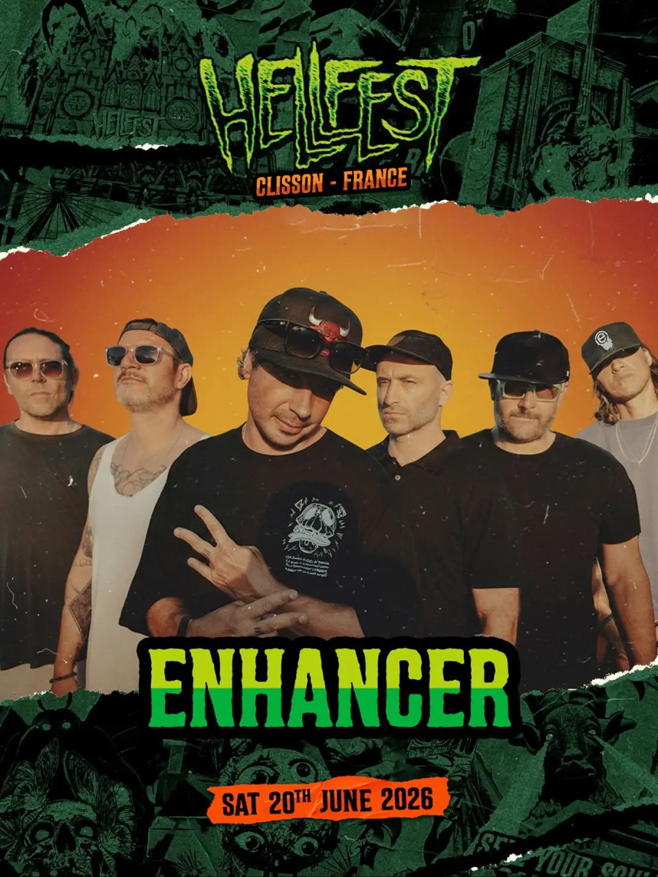 Постер до фільму "Enhancer - Hellfest 2026"