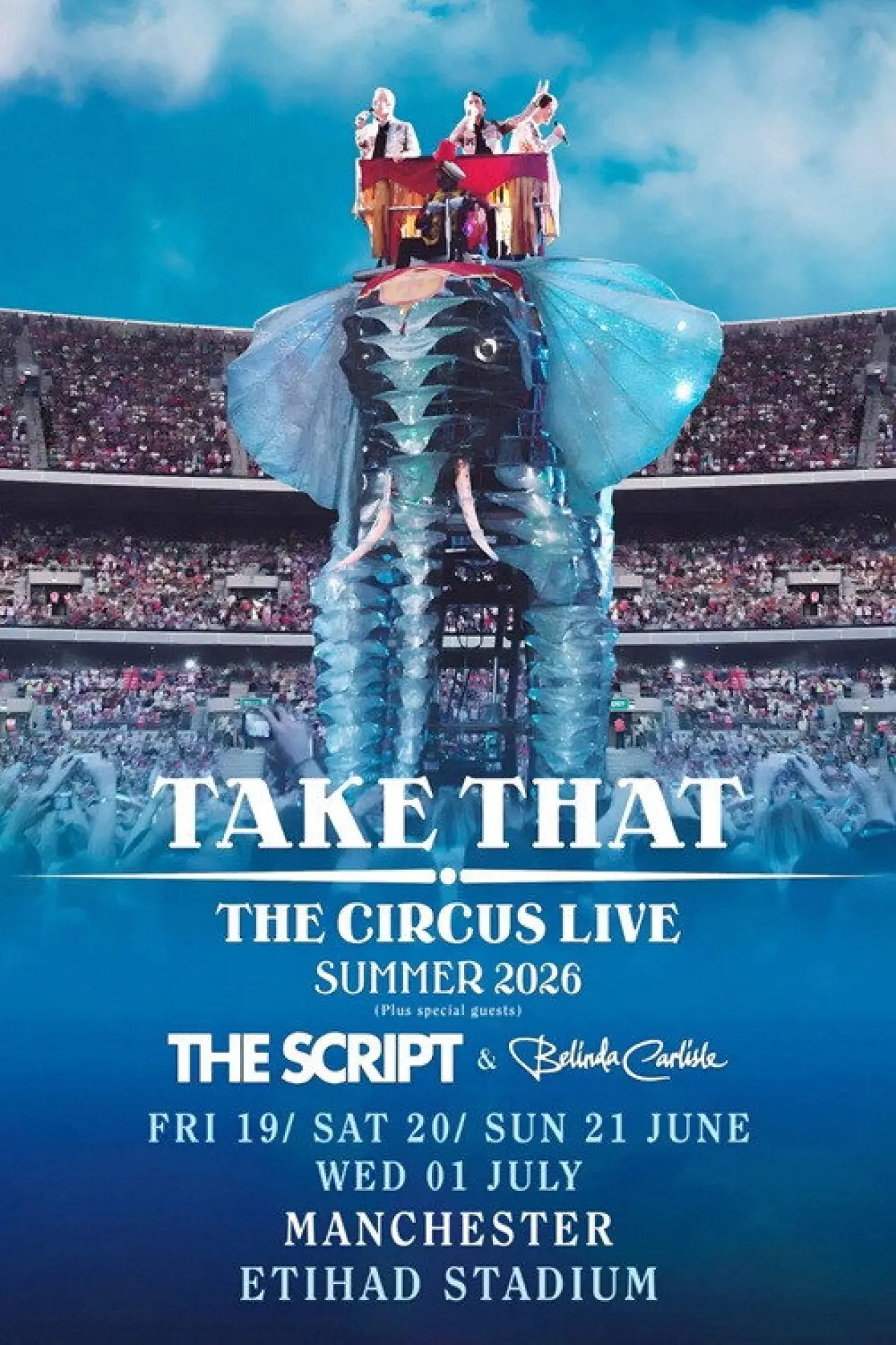 Постер до фільму "Take That - The Circus Live - Manchester 2026"