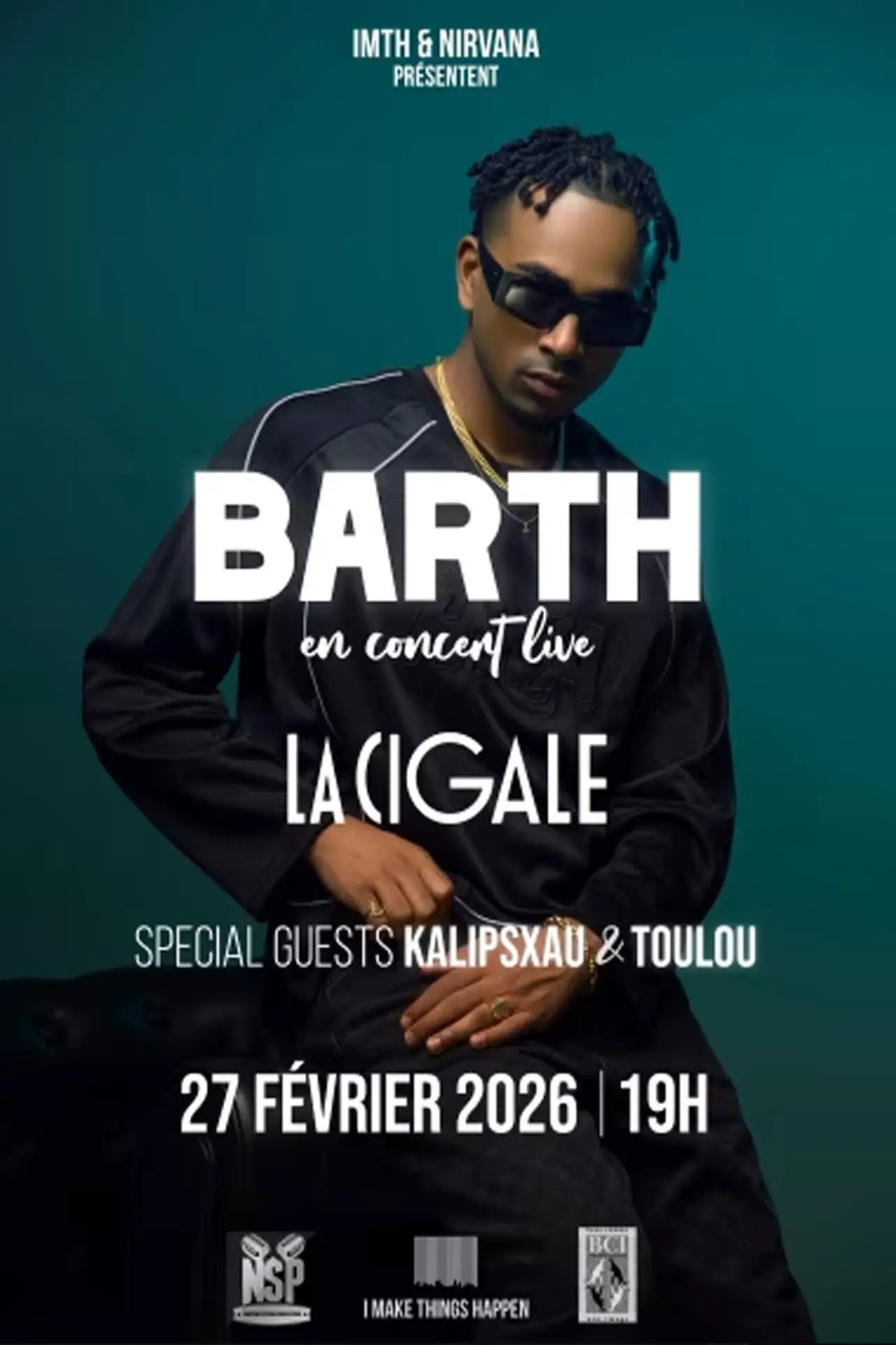 Постер до фільму "Barth à La Cigale"