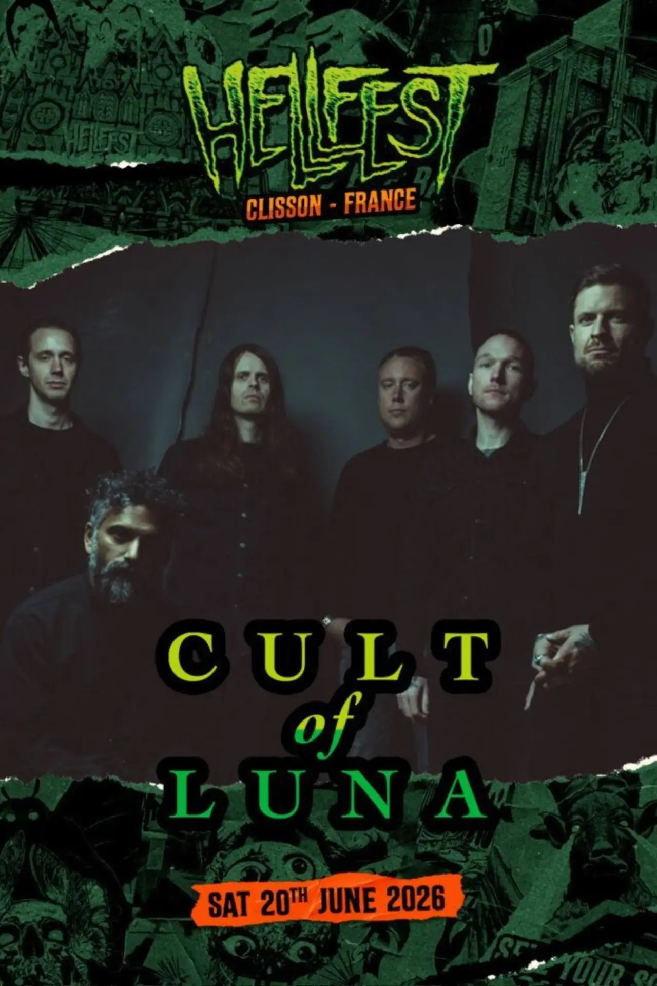 Постер до фільму "Cult of Luna - Hellfest 2026"