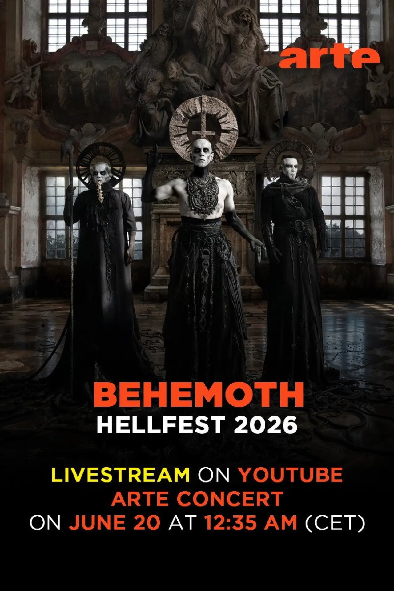 Постер до фільму "Behemoth - Hellfest 2026"