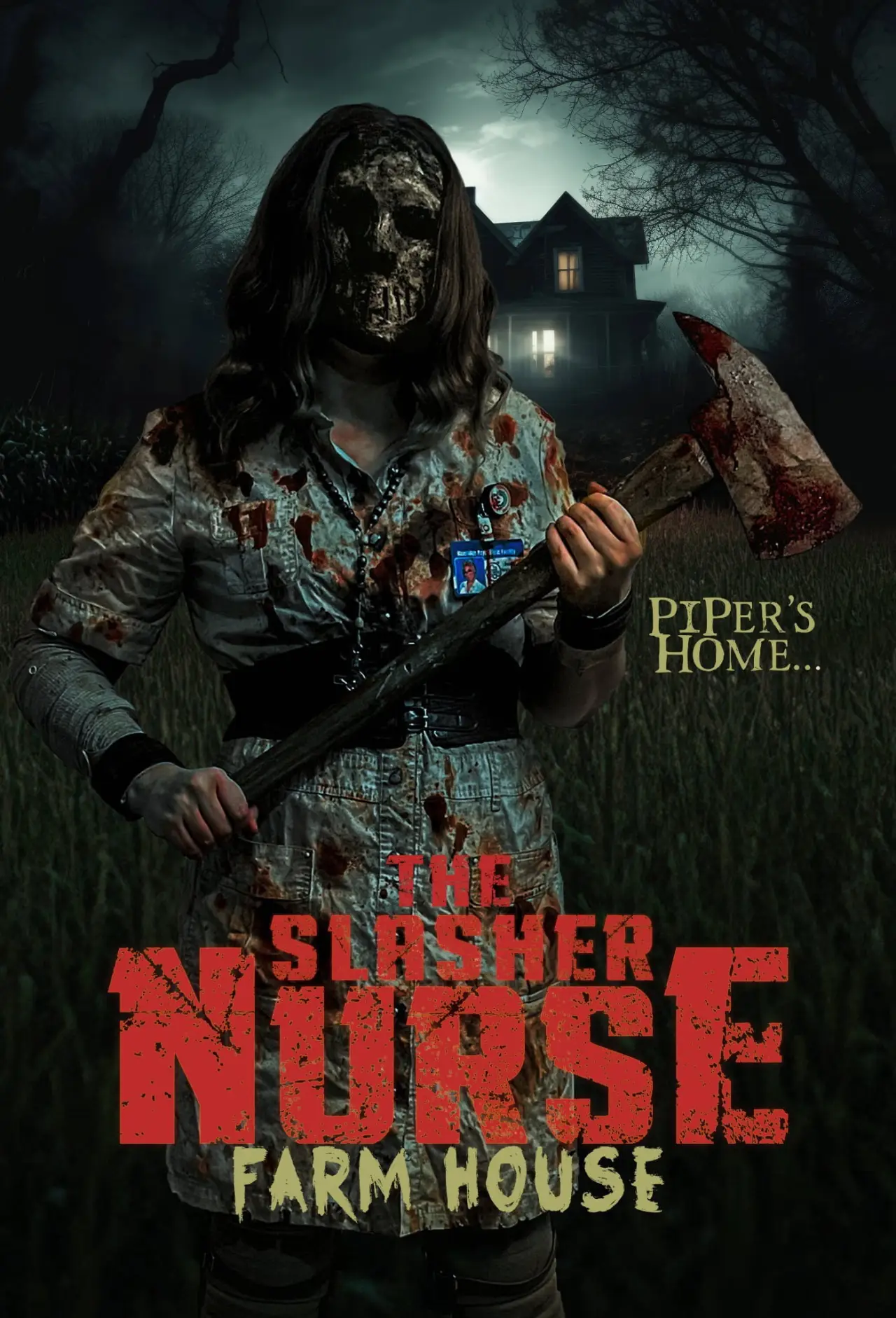 Постер до фільму "The Slasher Nurse: Farm House"