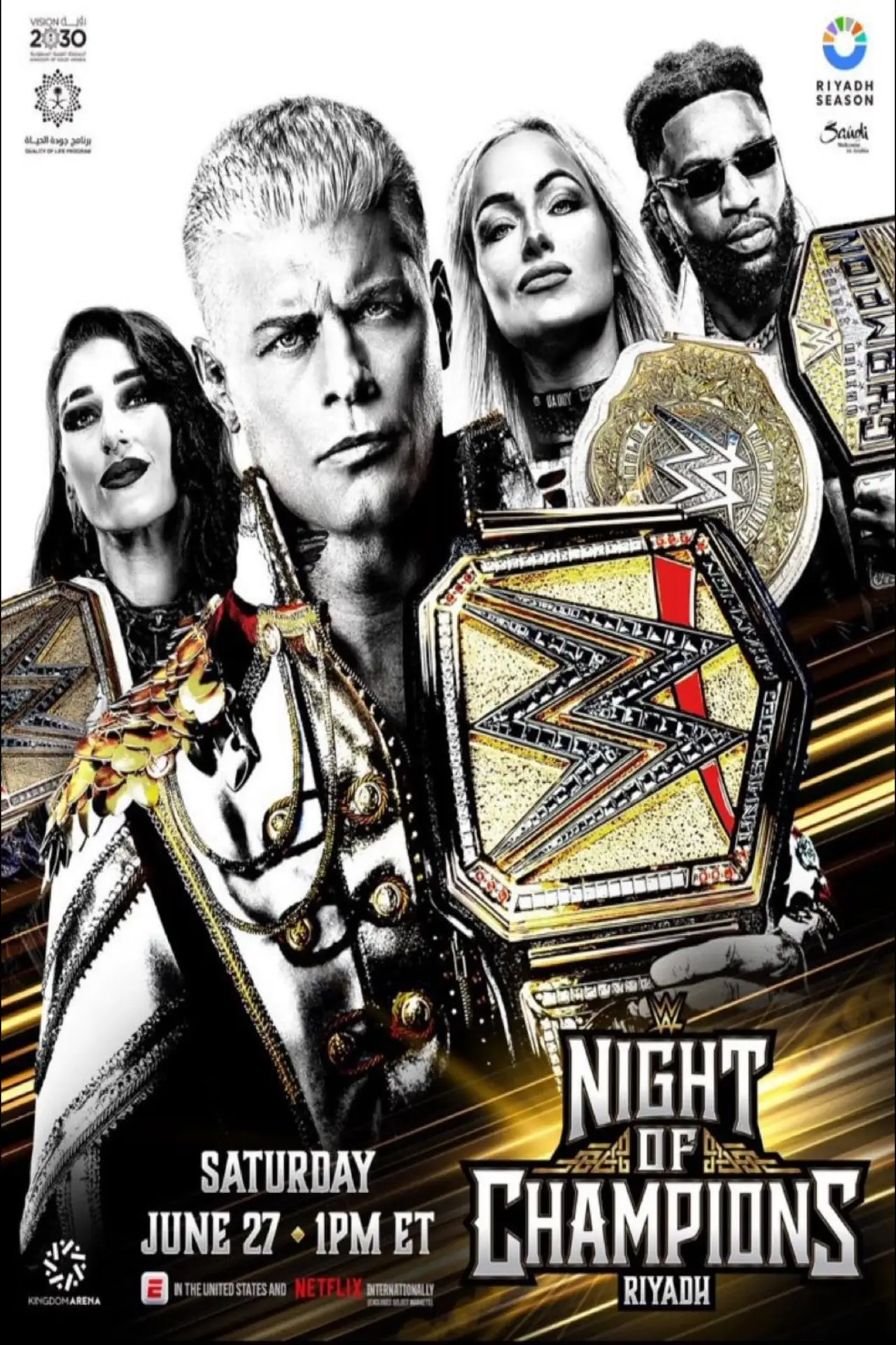 Постер до фільму "WWE Night of Champions 2026"