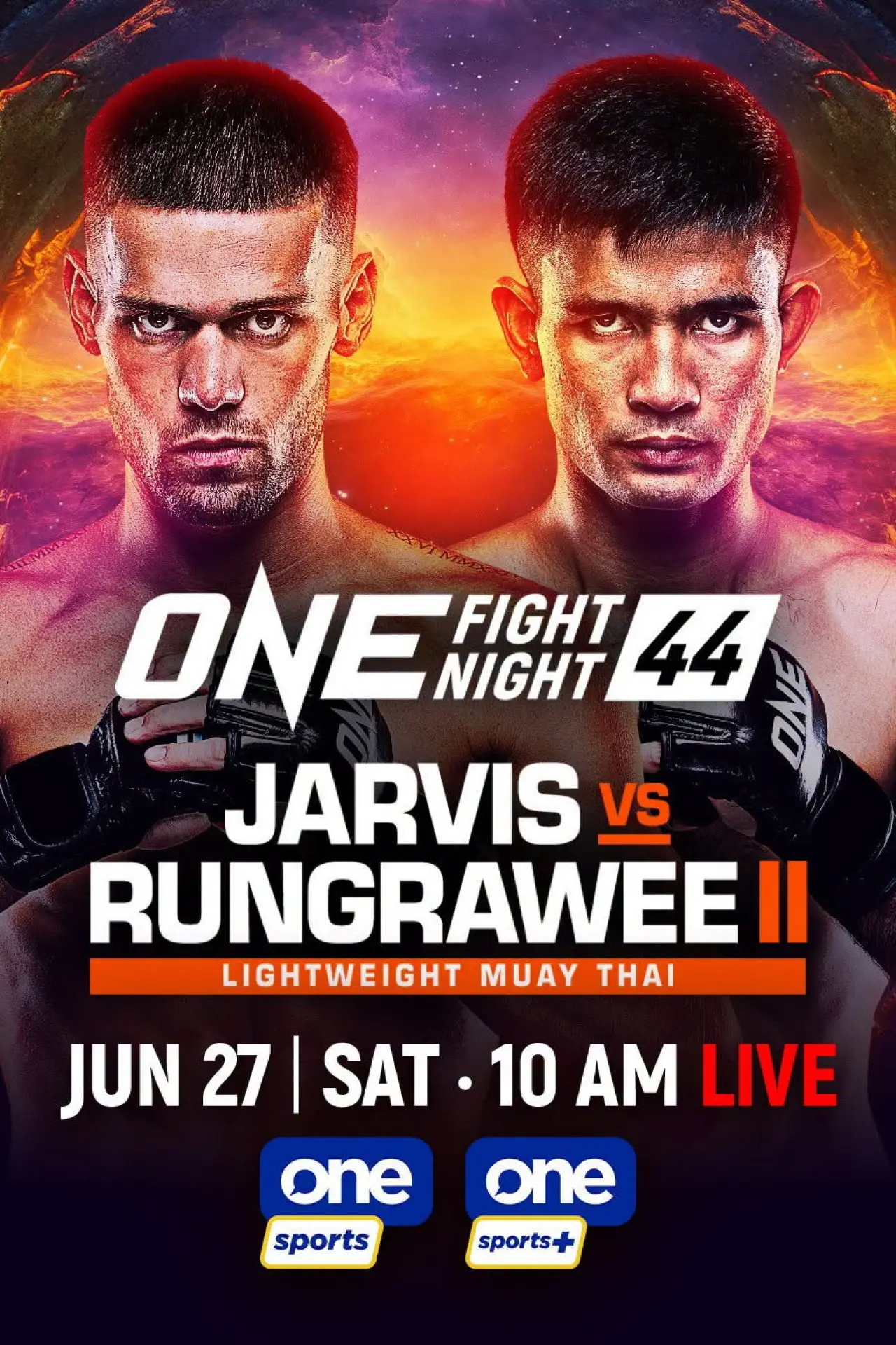 Постер до фільму "ONE Fight Night 44: Jarvis vs. Rungrawee 2"