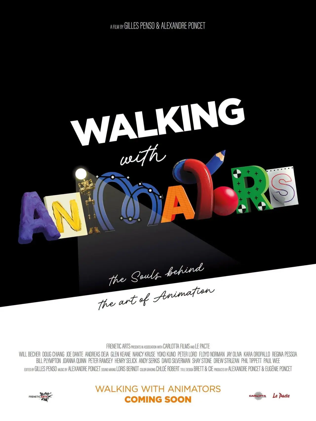 Постер до фільму "Walking with Animators"