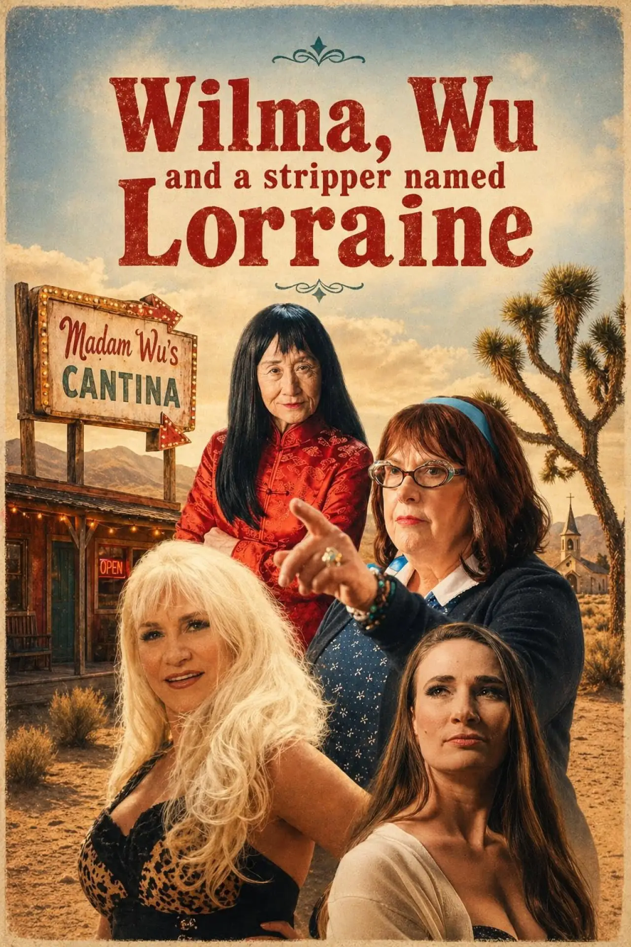 Постер до фільму "Wilma, Wu, and a Stripper Named Lorraine"