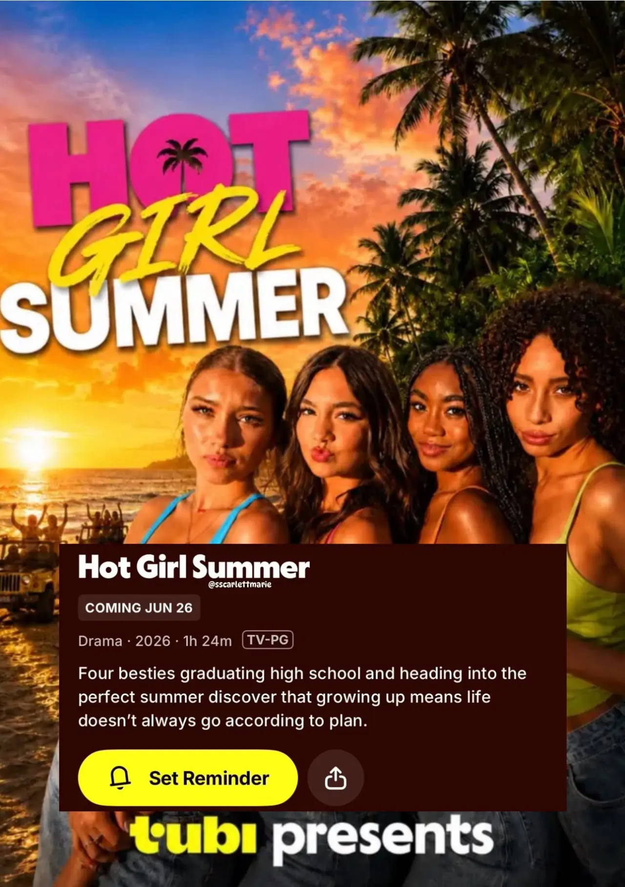Постер до фільму "Hot Girl Summer"