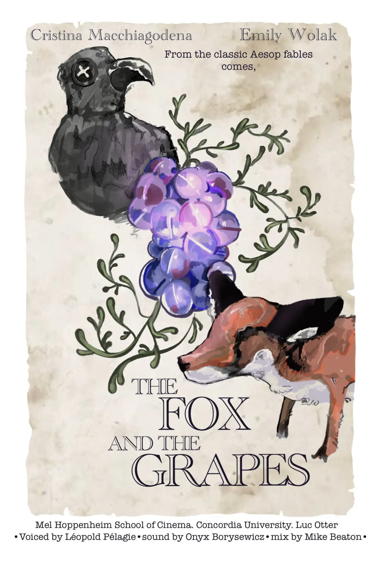 Постер до фільму "The Fox and the Grapes"