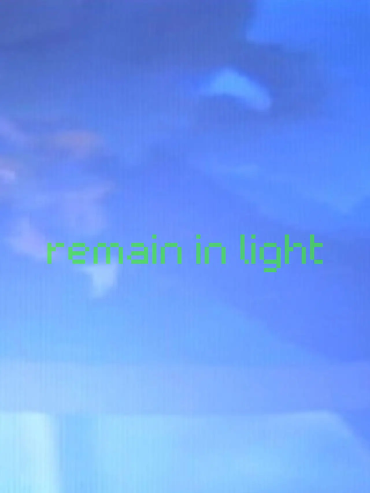 Постер до фільму "remain in light"