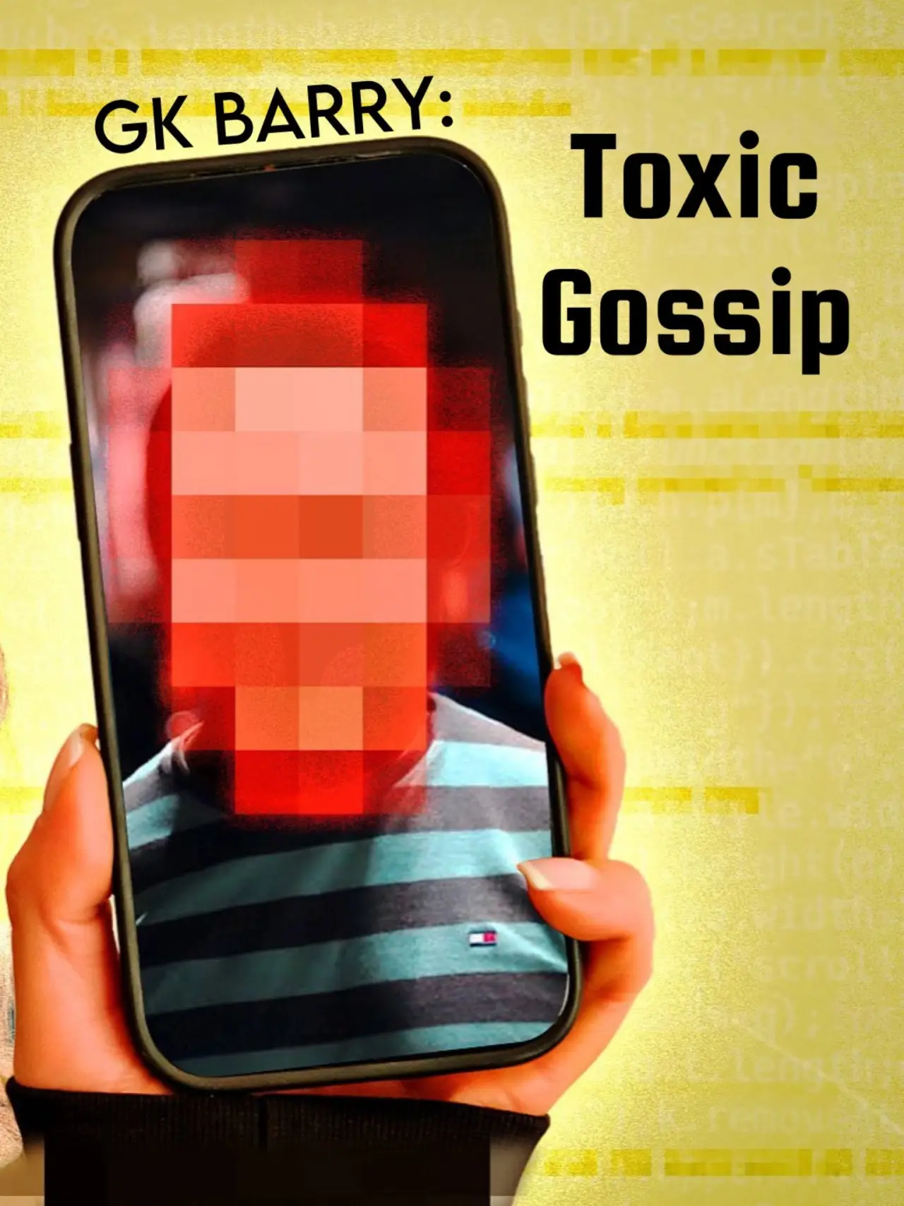 Постер до фільму "GK Barry: Toxic Gossip"