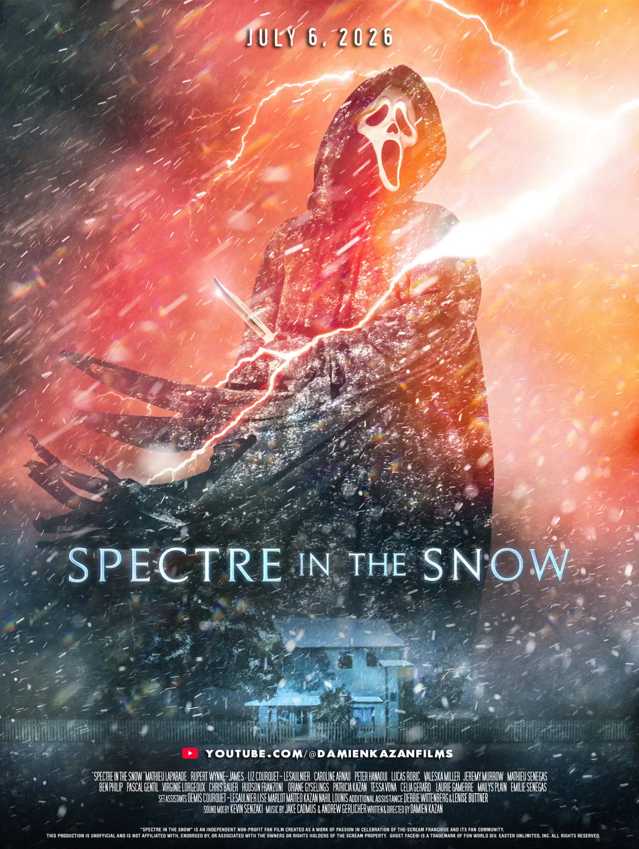 Постер до фільму "Spectre in the Snow - Scream"