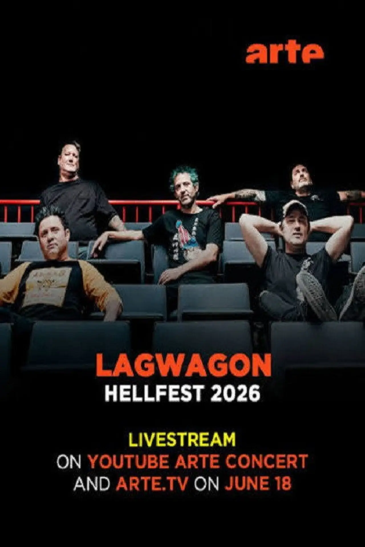 Постер до фільму "Lagwagon - Hellfest 2026"
