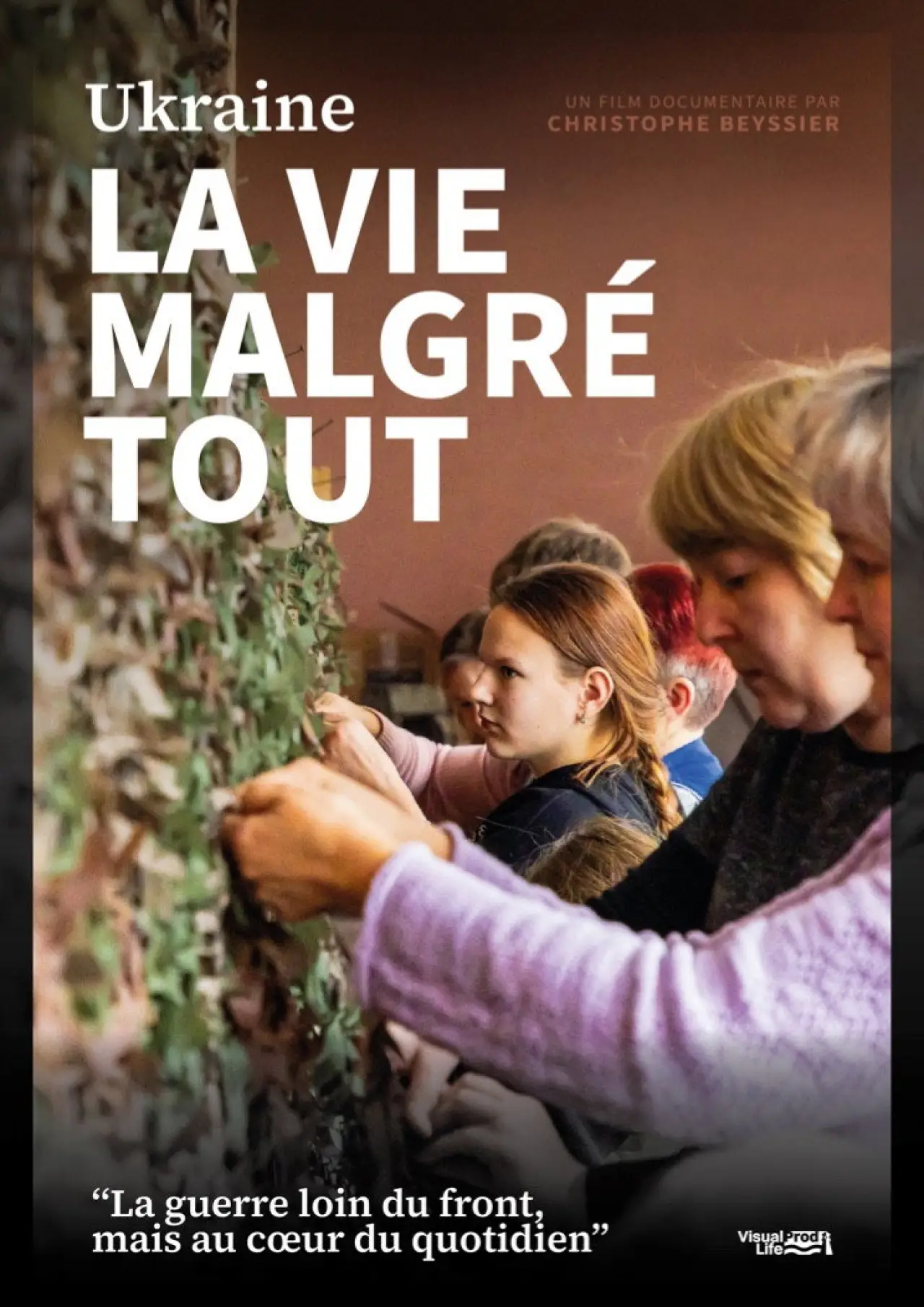 Постер до фільму "Ukraine : la vie malgré tout"
