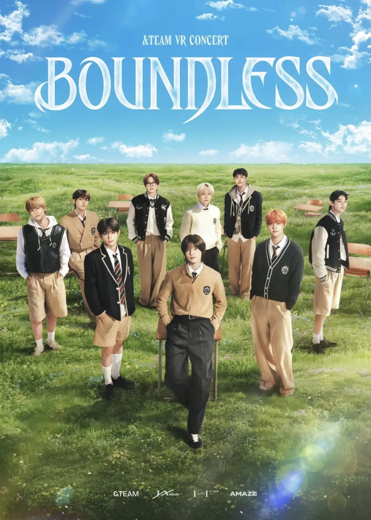 Постер до фільму "&TEAM VR CONCERT: BOUNDLESS"