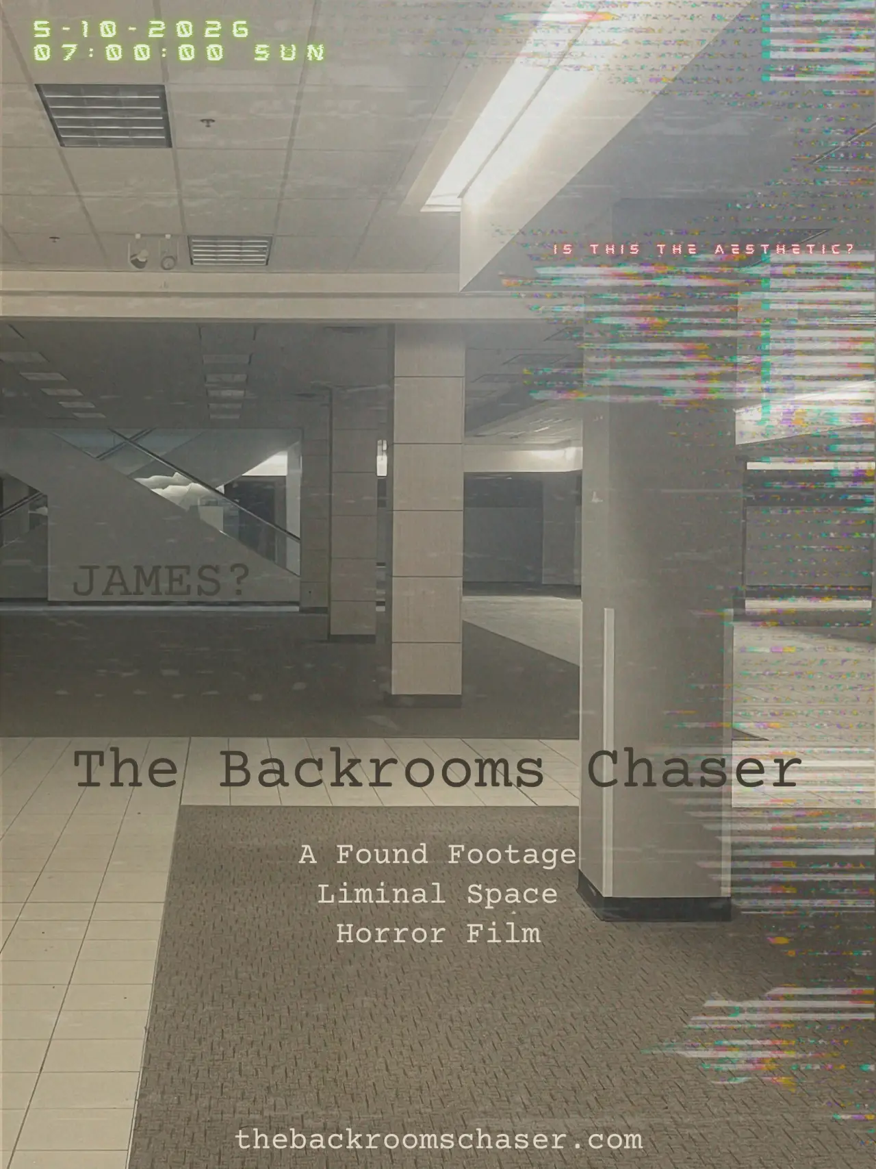 Постер до фільму "The Backrooms Chaser"