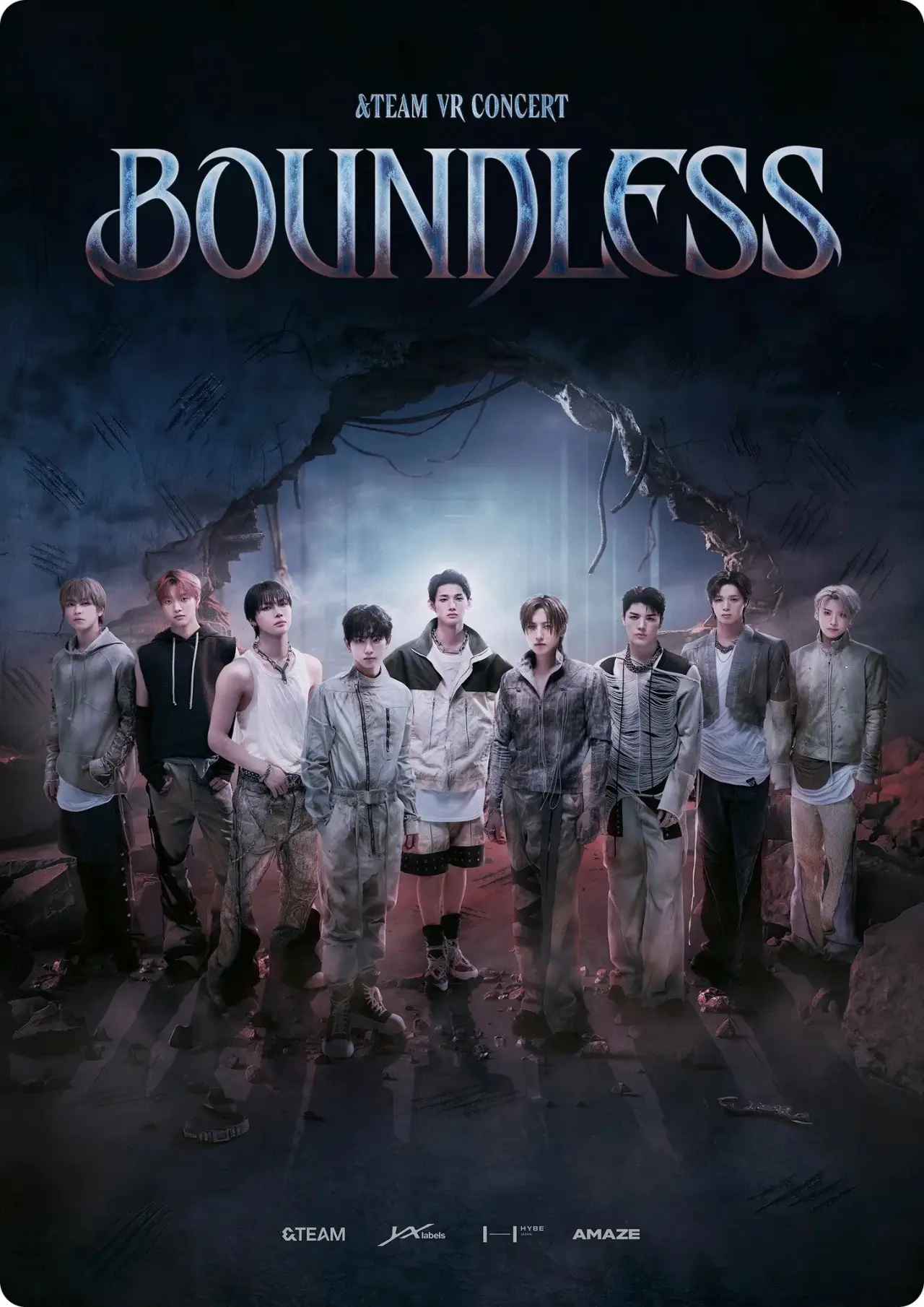 Постер до фільму "&TEAM VR CONCERT : BOUNDLESS"