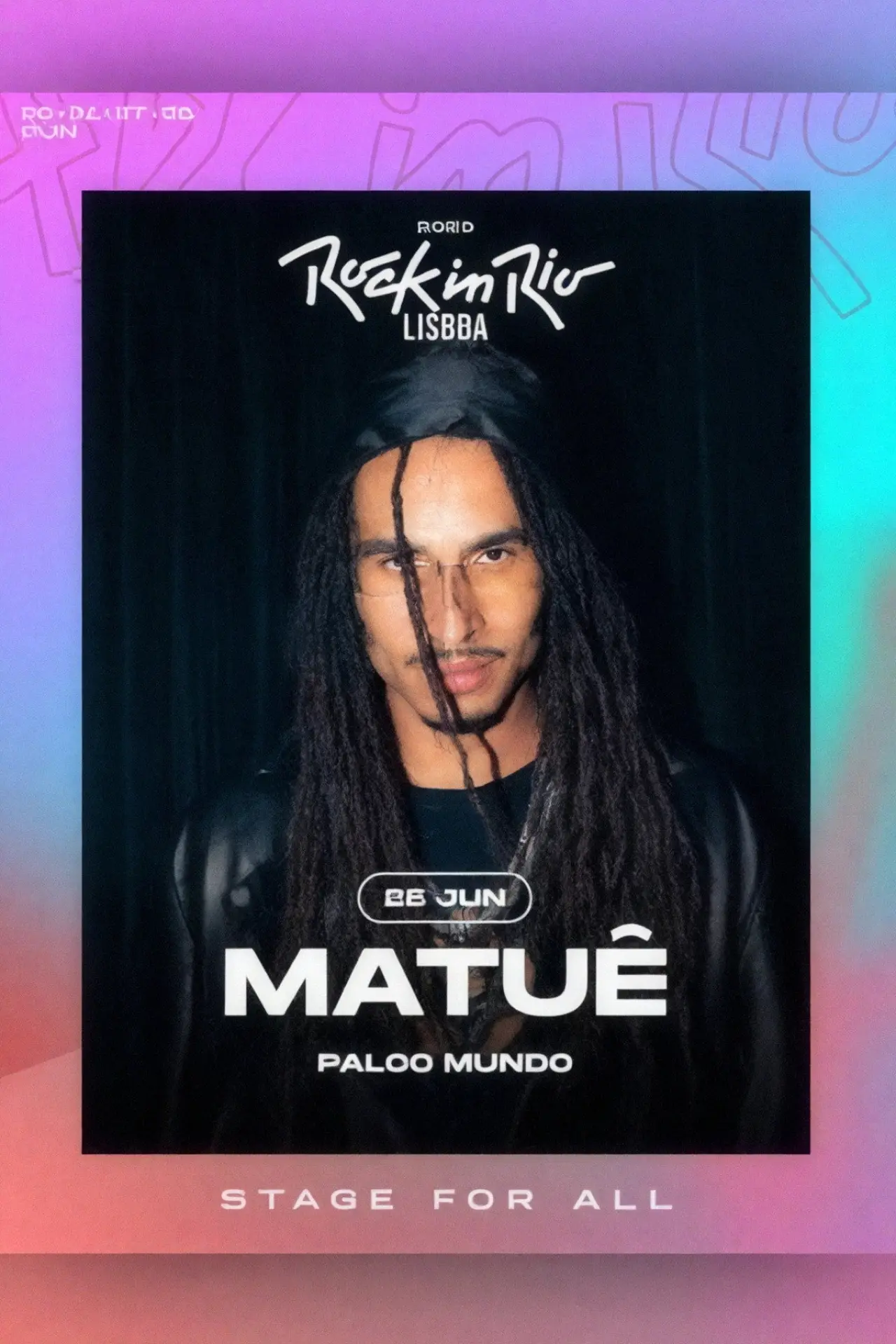 Постер до фільму "Matuê- Live at Rock In Rio Lisboa 2026"