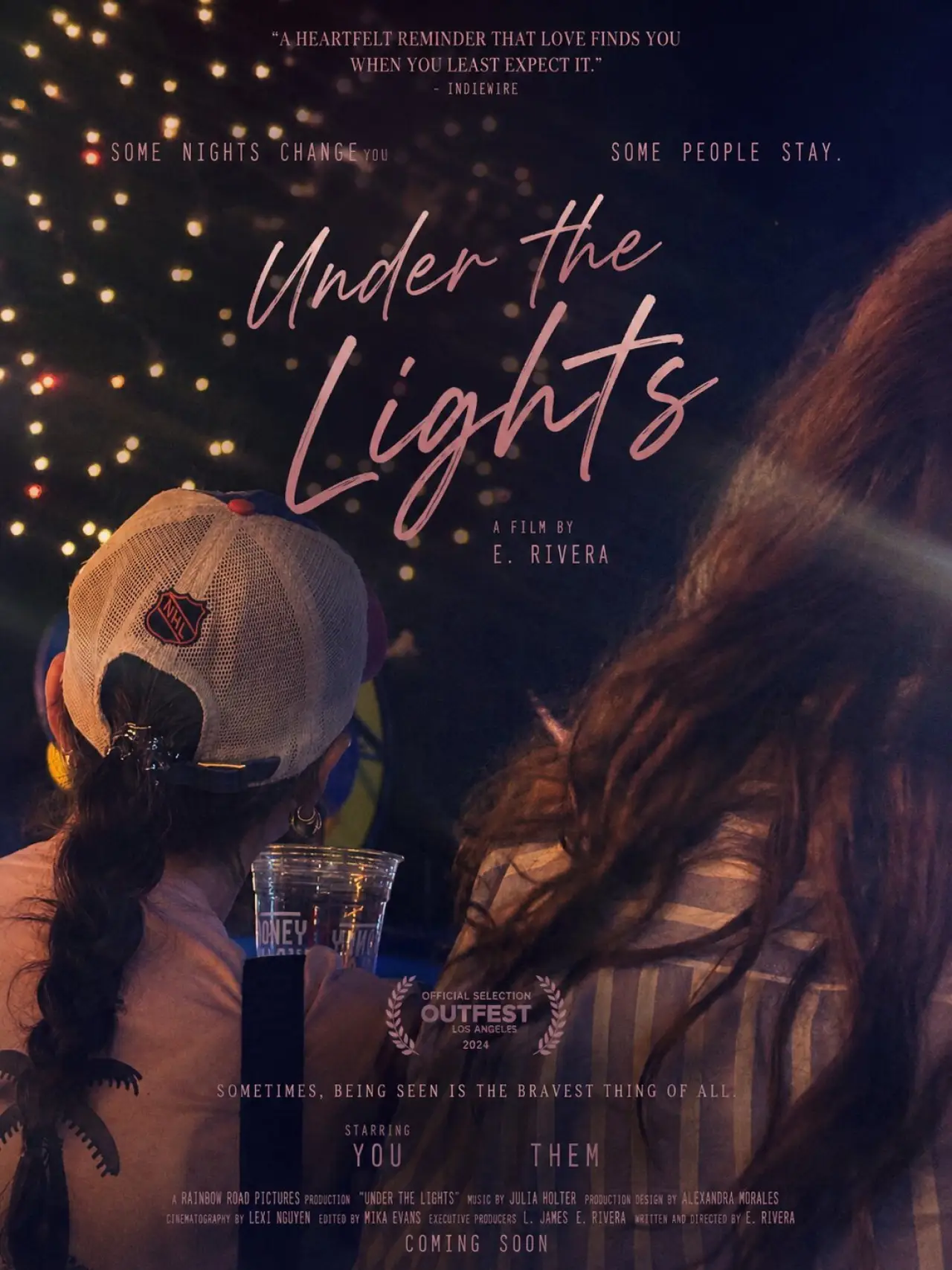 Постер до фільму "Under The Lights"