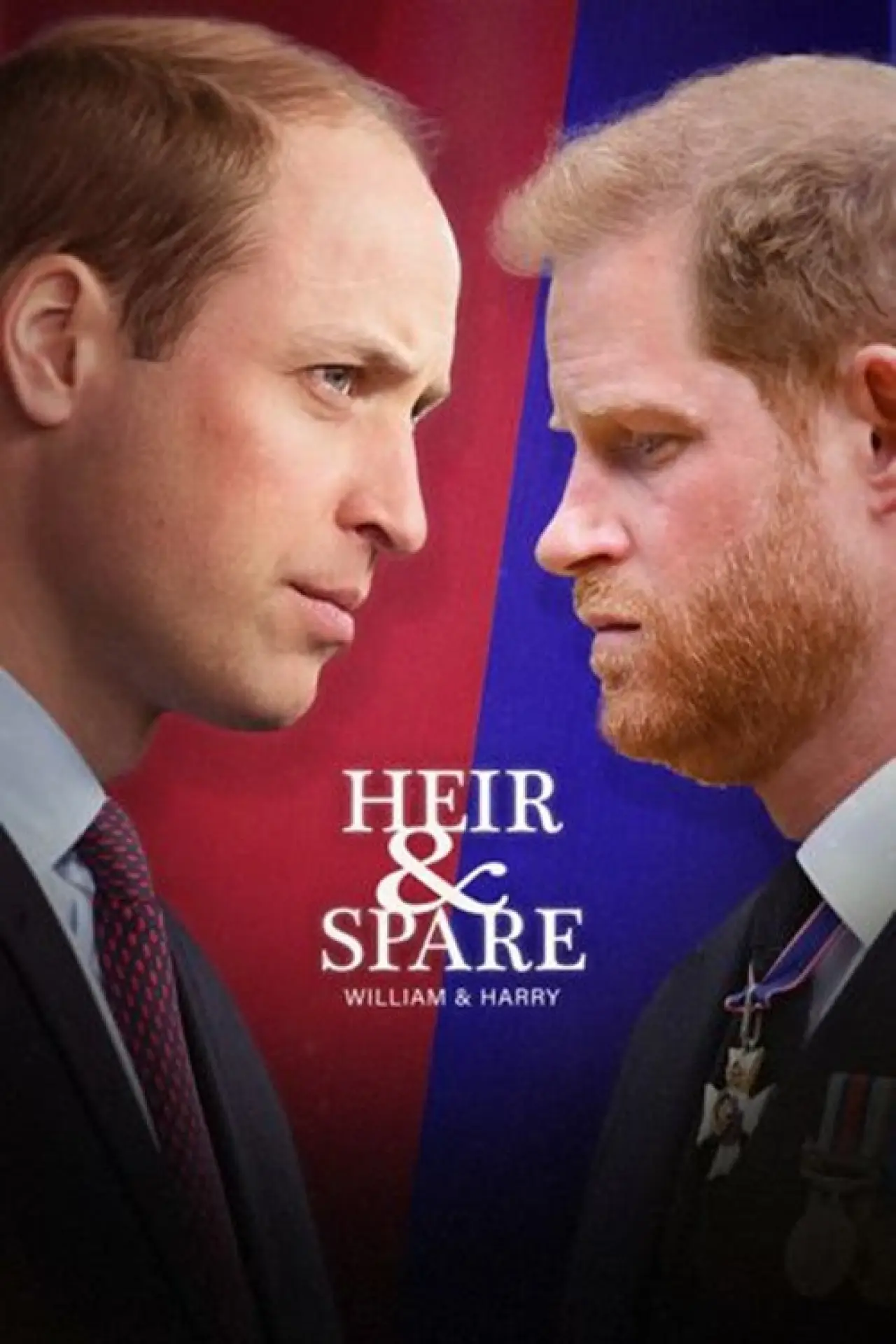 Постер до фільму "Heir & Spare: William & Harry"