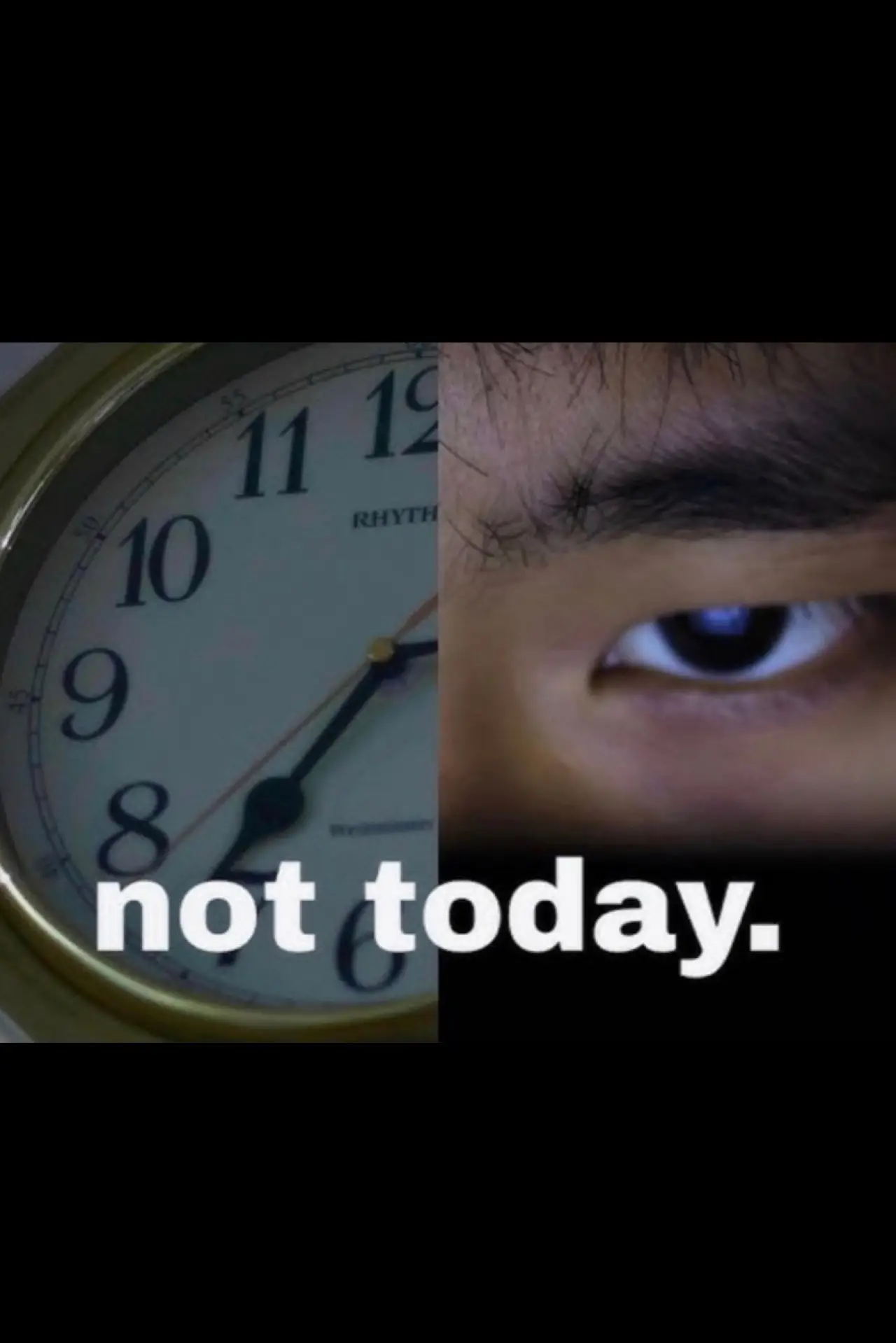 Постер до фільму "Not today"