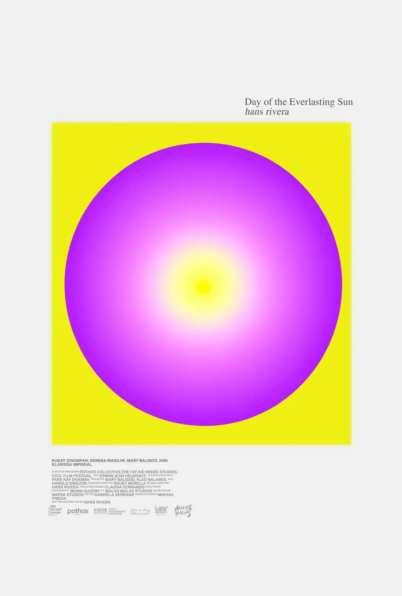 Постер до фільму "Day of the Everlasting Sun"