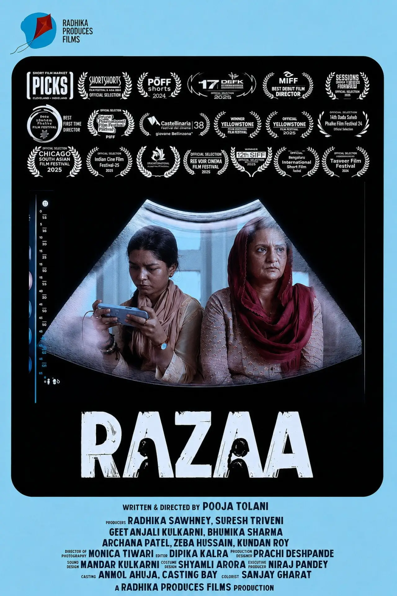 Постер до фільму "Razaa"