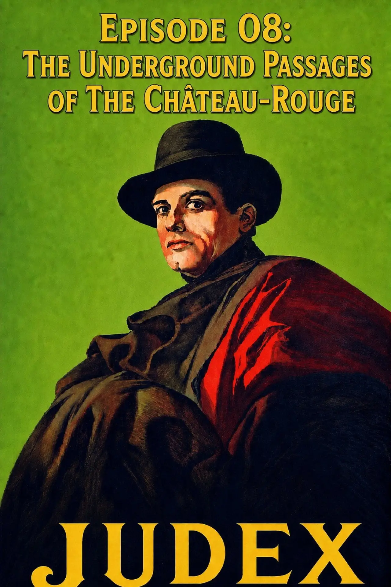 Постер до фільму "Judex (Episode 08): Les Souterrains du Château-Rouge"