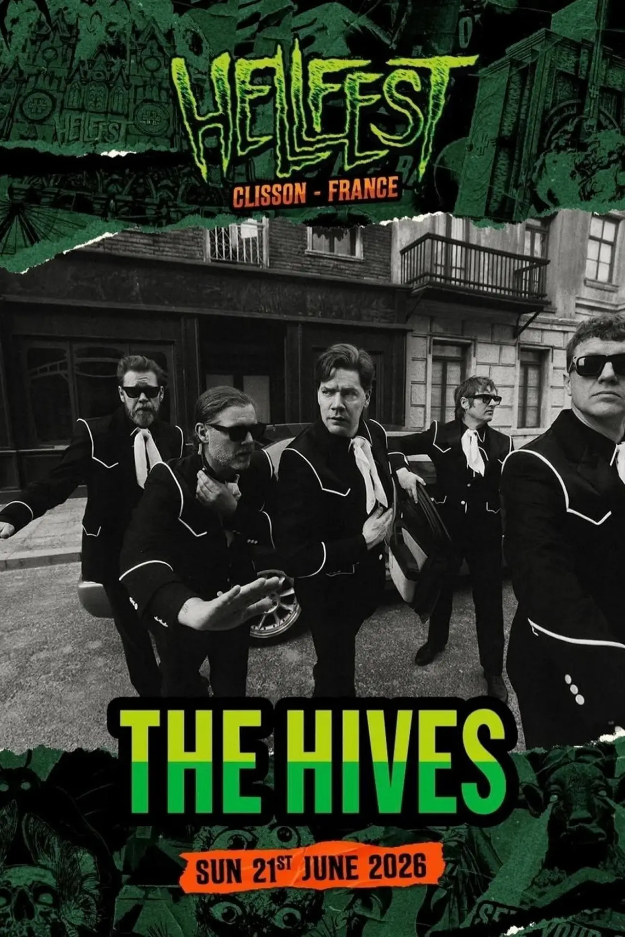Постер до фільму "The Hives - Hellfest 2026"