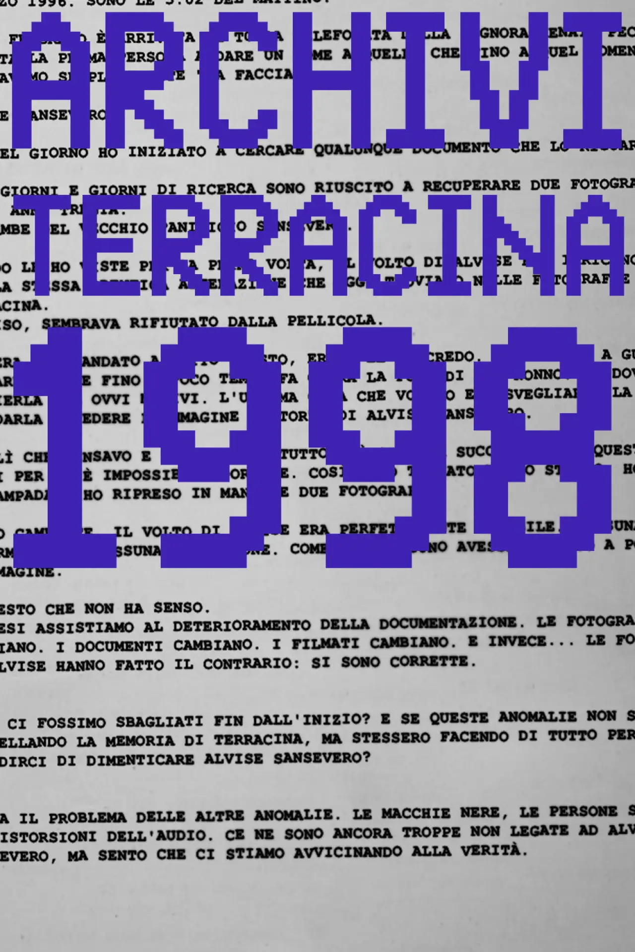 Постер до фільму "Archivi Terracina - Episodio 4"